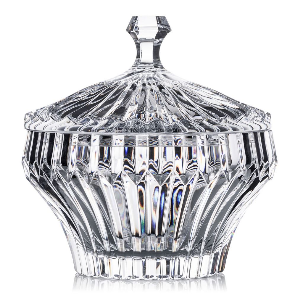 Купить Crown Jewel Чаша с крышкой 19см Rogaska - в интернет-магазине V-B.ru