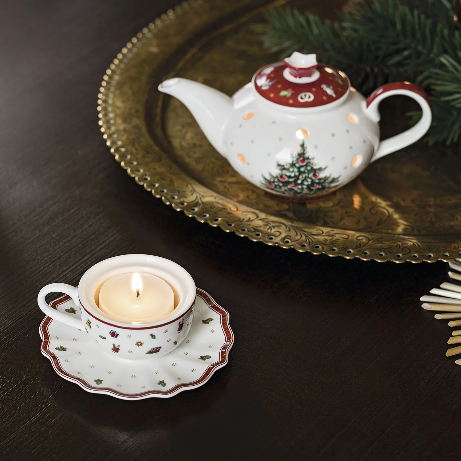 Toy's Delight Decoration Подсвечник "Чайная пара"