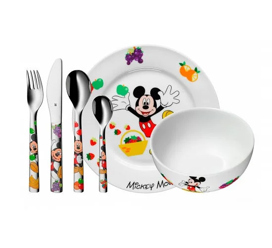 WMF Детский набор посуды Mickey Mouse, 6 предметов