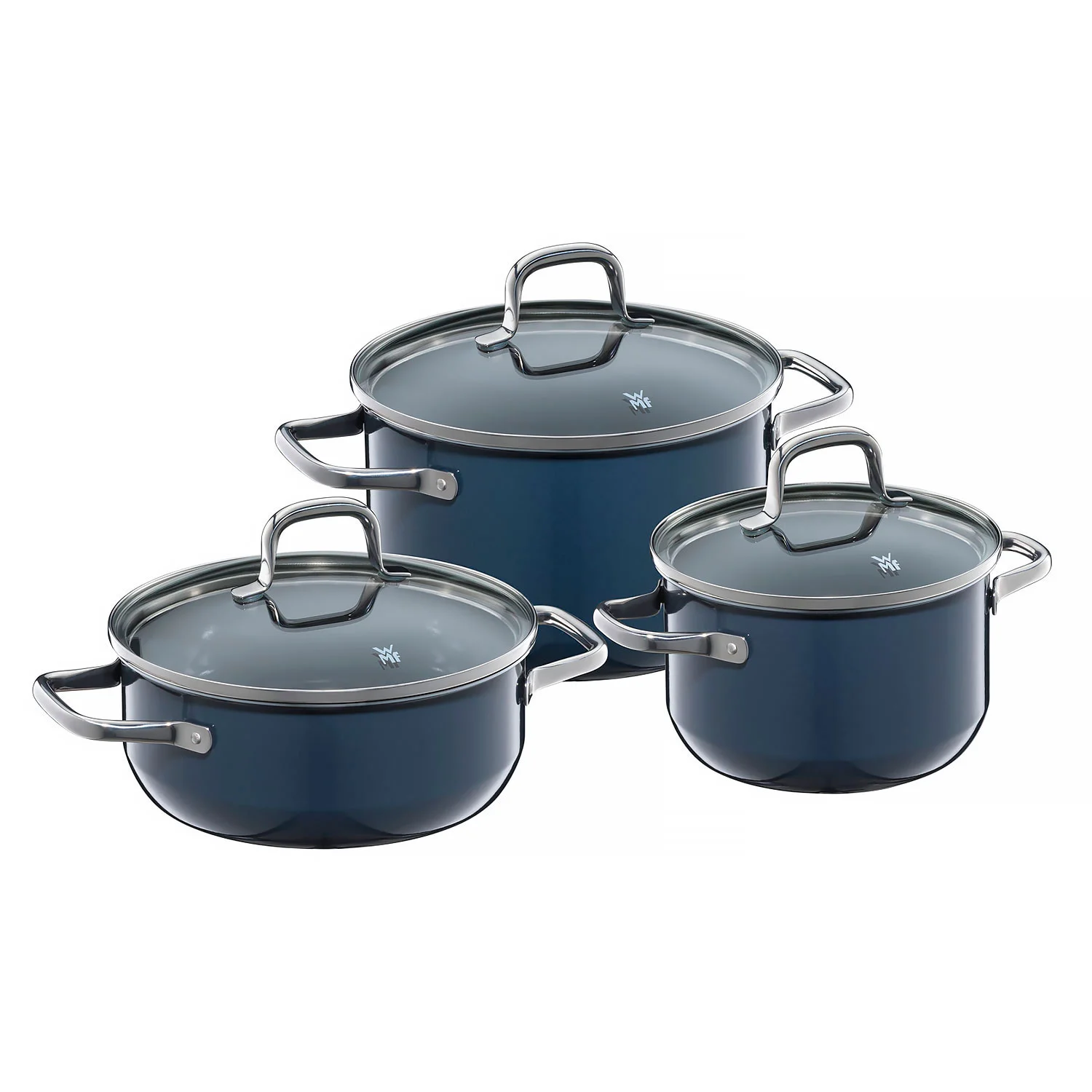 WMF Fusiontec Essential Набор кастрюль, 3 предмета