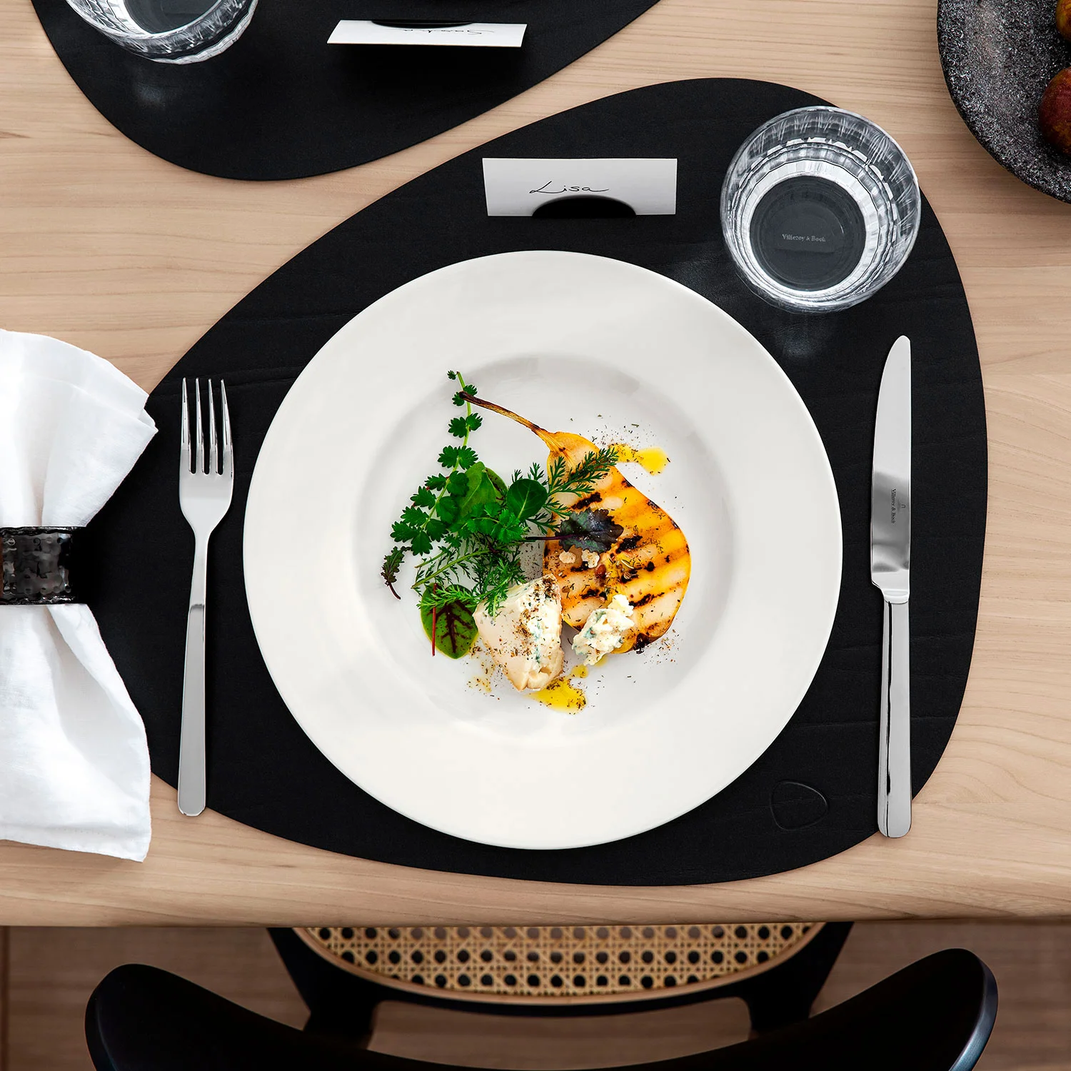 Twist White Плоская тарелка 27 см