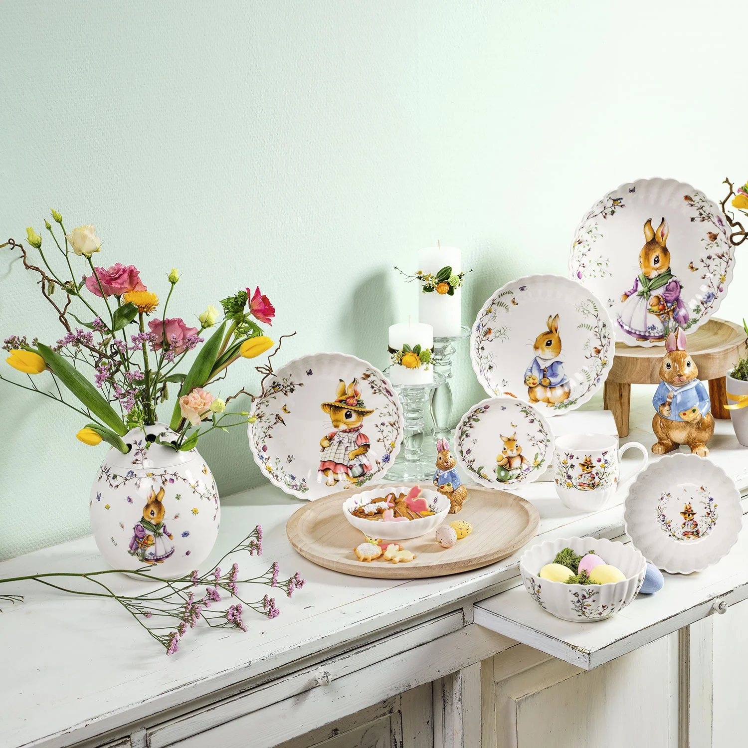 Spring Fantasy Ваза-яйцо "Эмма и Пауль" 21 см