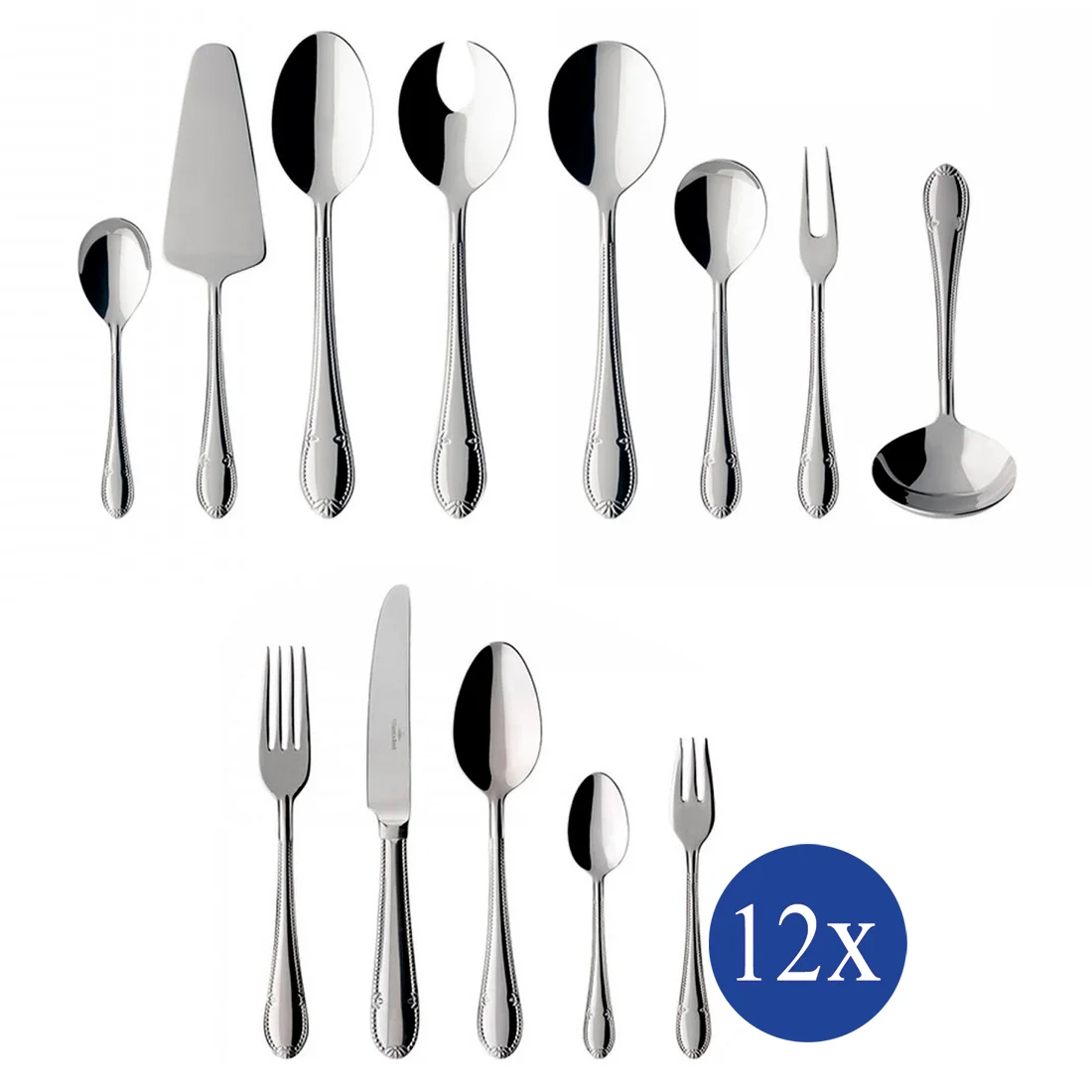 Mademoiselle Набор столовых приборов на 12 персон, 68 предметов