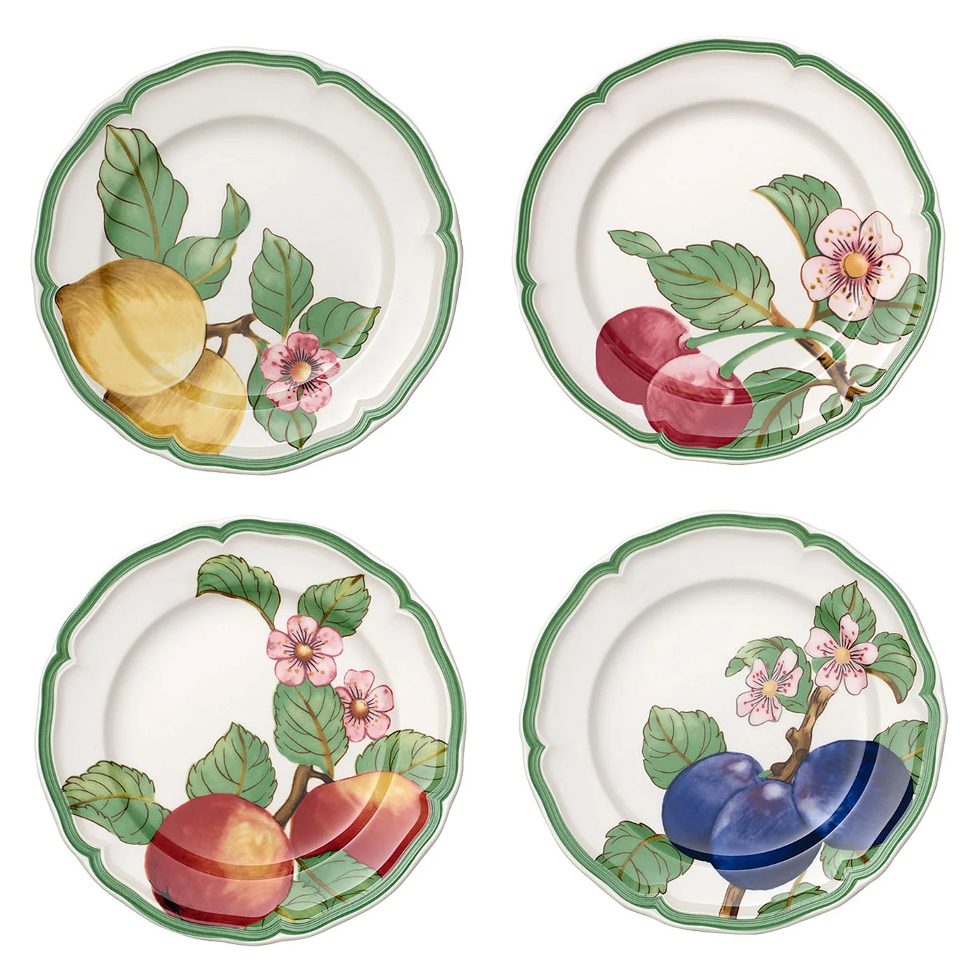 Купить French Garden Modern Fruits Набор тарелок 26 см, 4 шт