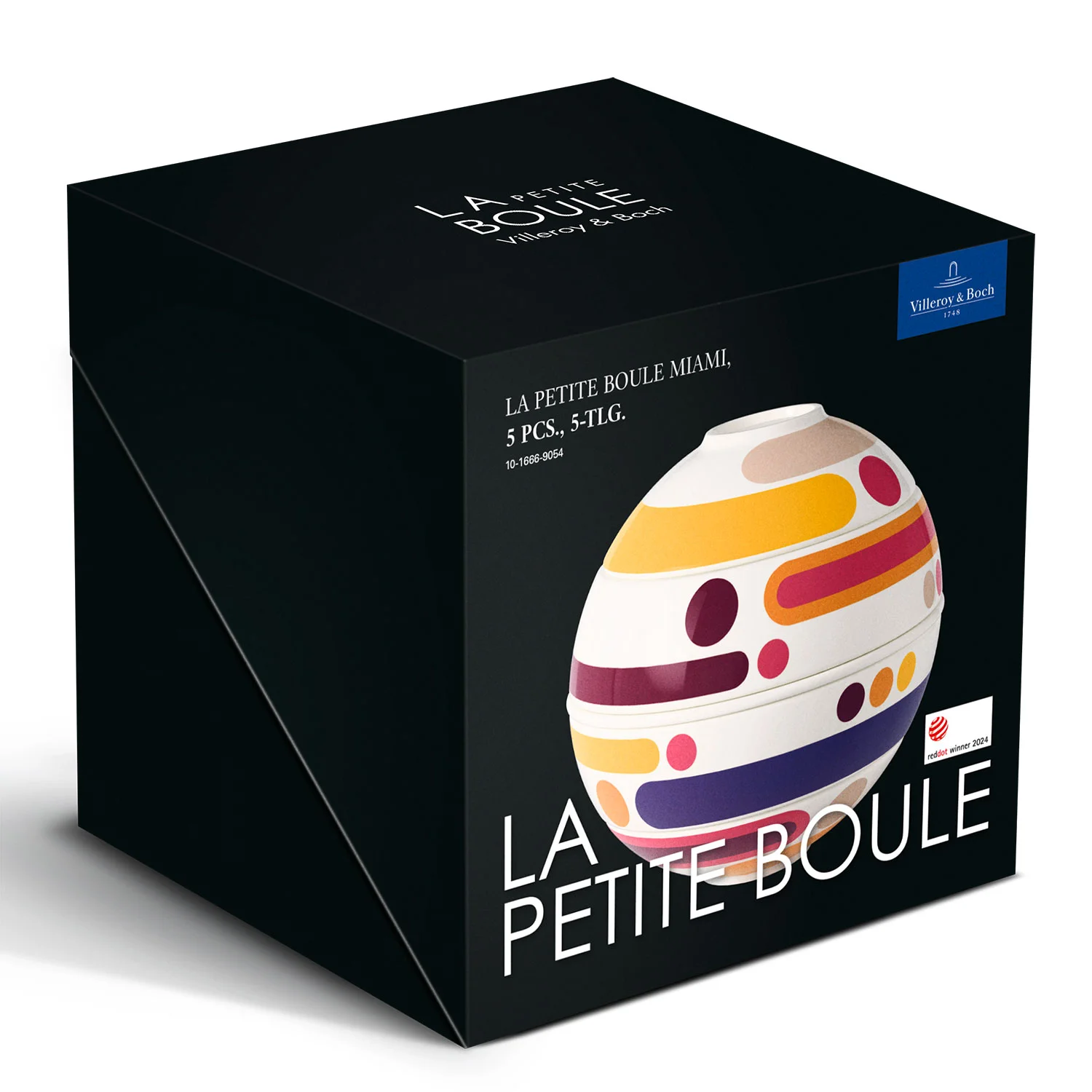 Iconic La Boule мини Miami Набор посуды на 2 персоны, 5 предметов