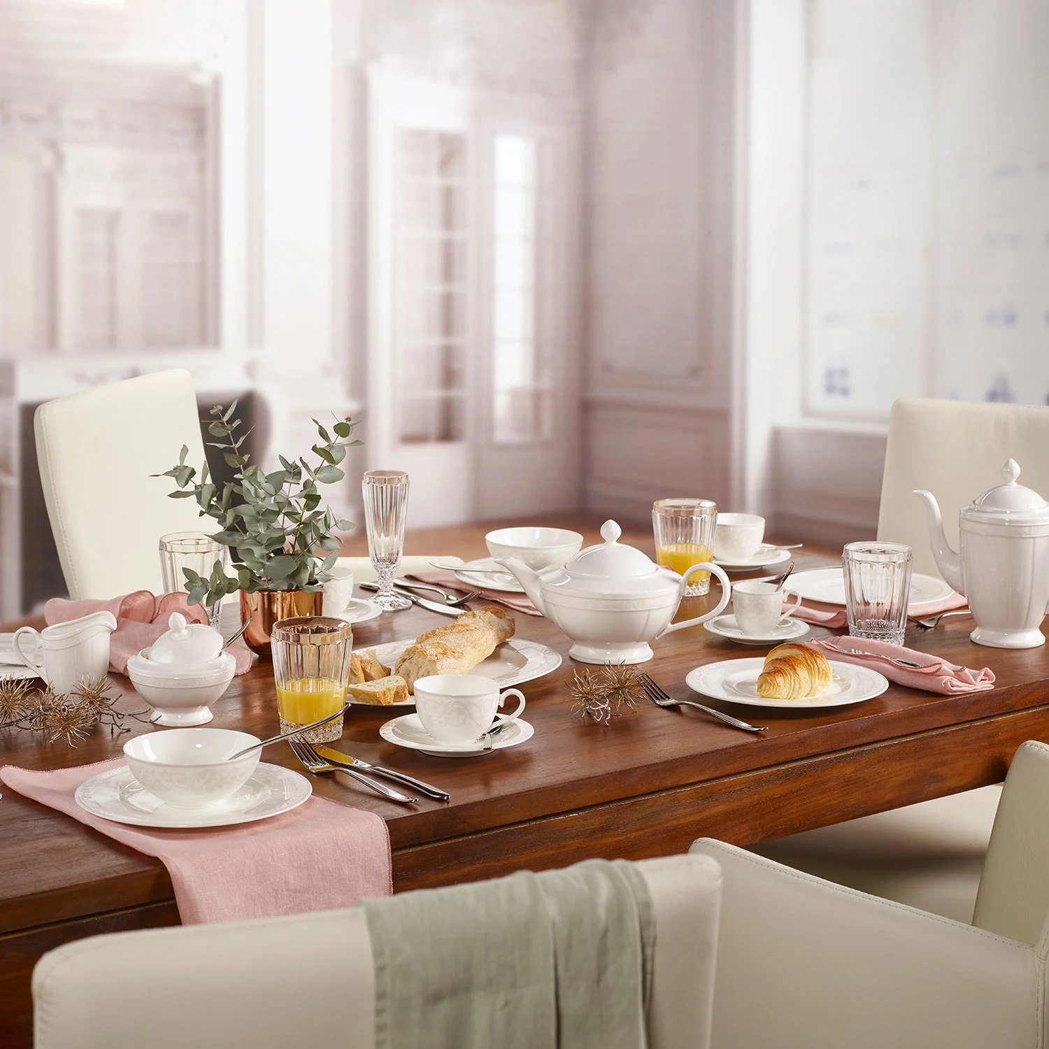 Gray Pearl Салатная тарелка 22 см