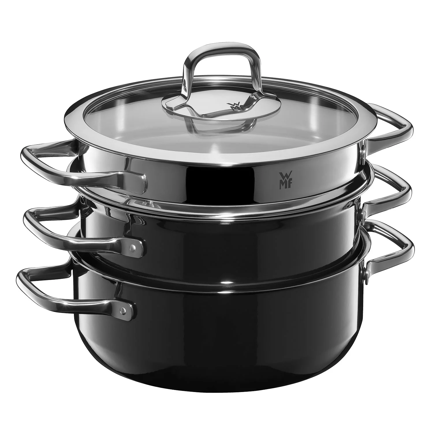 WMF Fusiontec Compact Набор кастрюль, 3 предмета