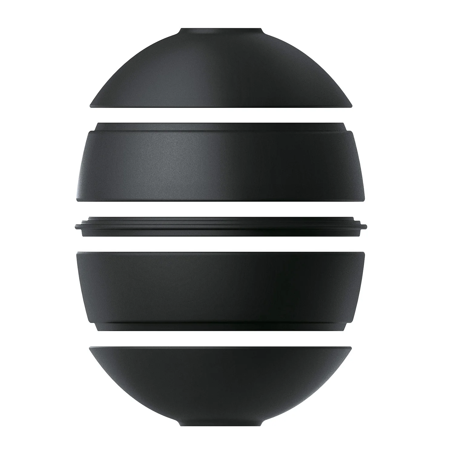 Iconic La Boule Black мини Набор посуды на 2 персоны, 5 предметов