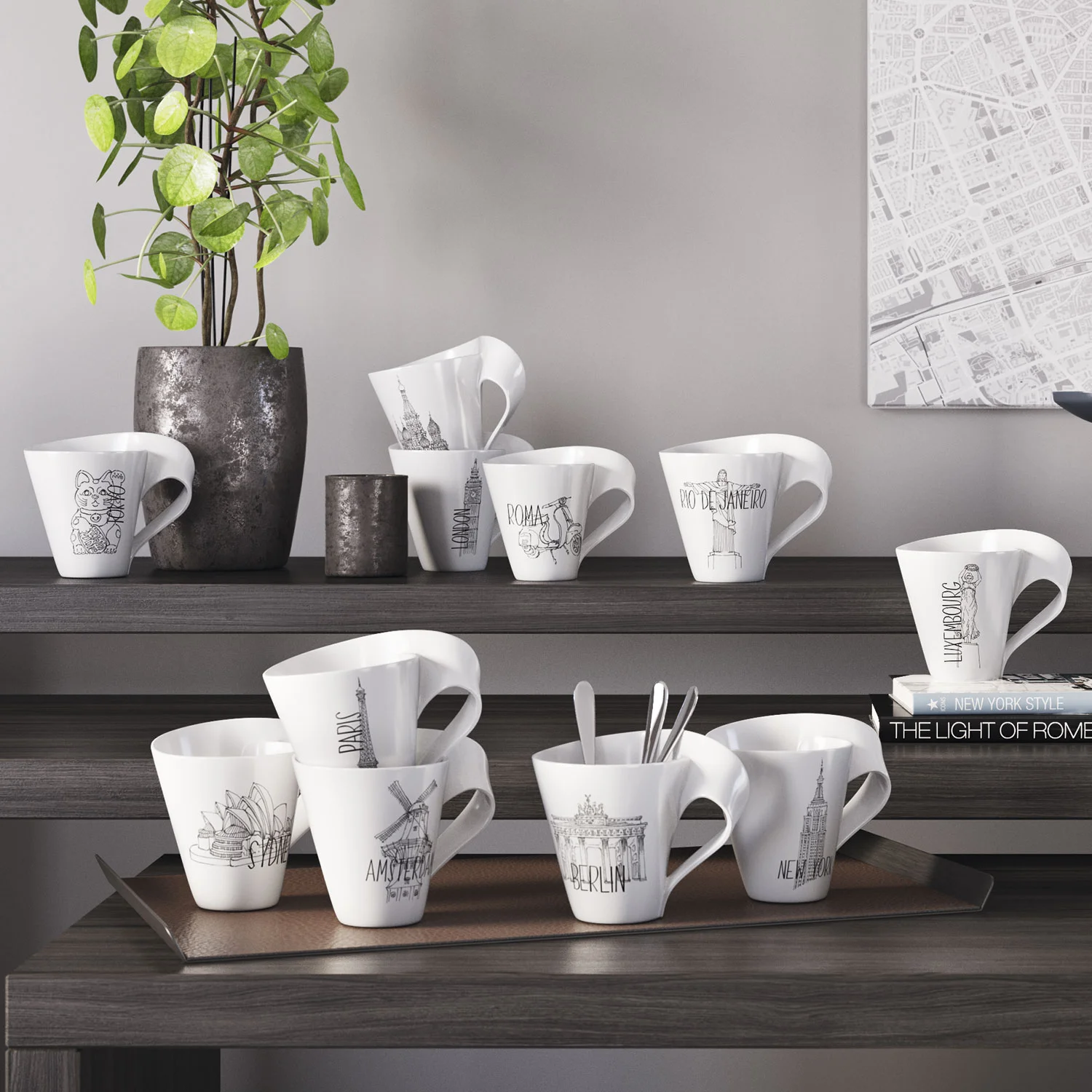 NewWave Modern Cities Кружка "Рио-де-Жанейро" 300 мл