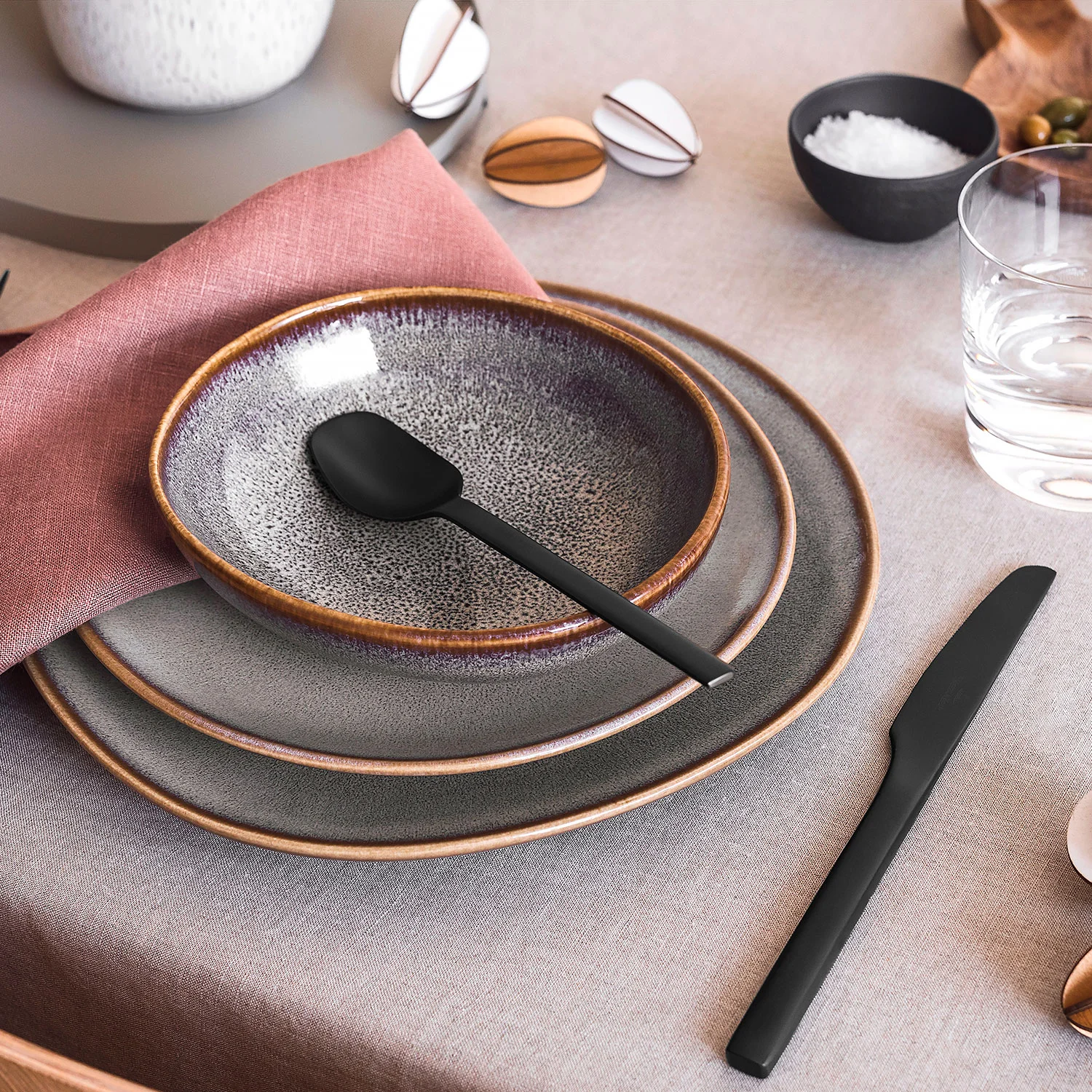 Lave Beige Плоская тарелка 28 см