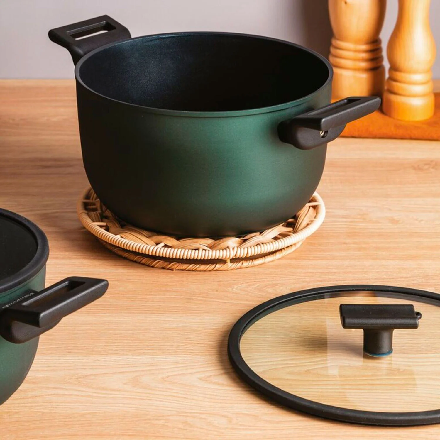 Sambonet Titan Pro Green Кастрюля 24 см