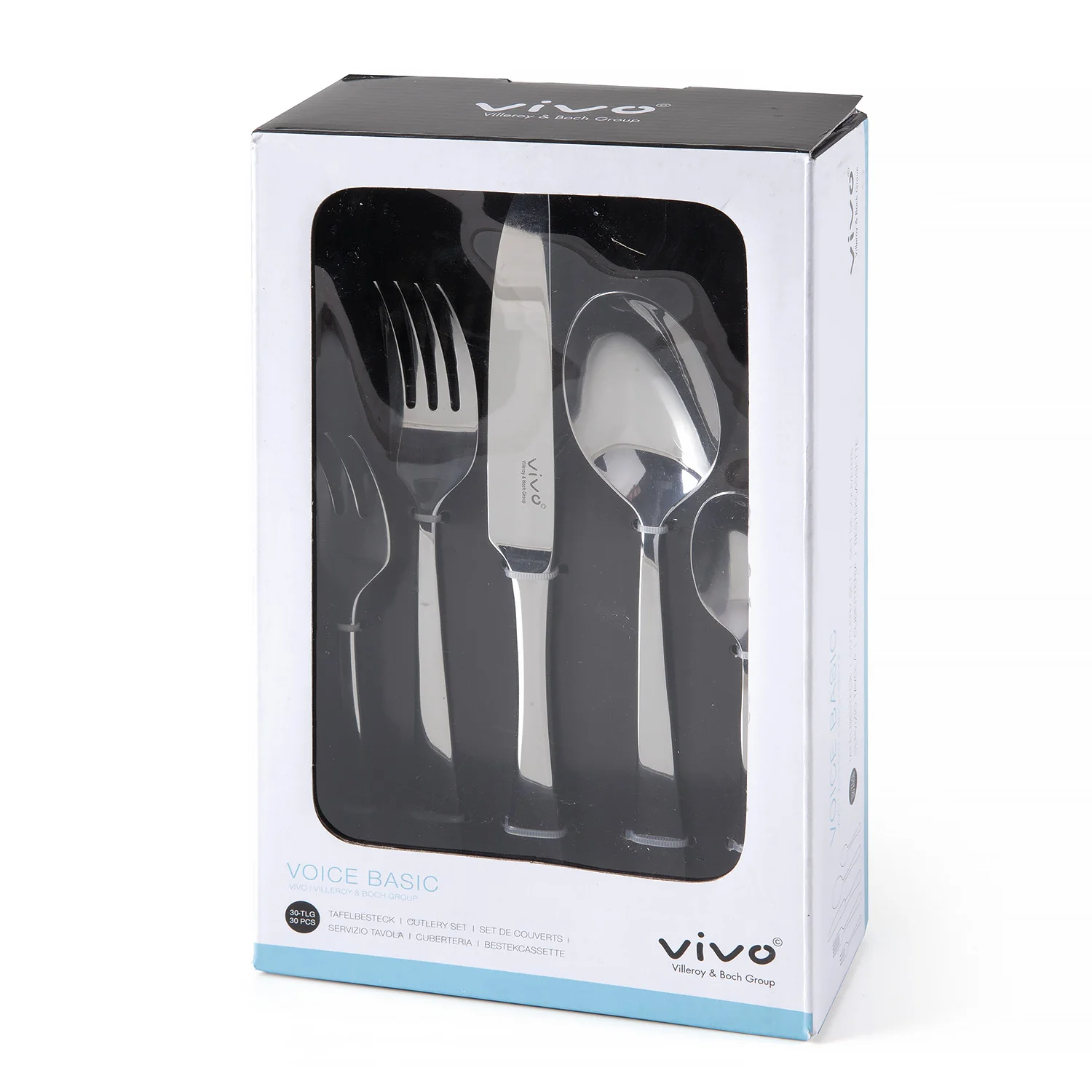 Voice Basic Cutlery Набор столовых приборов на 6 персон, 30 предметов