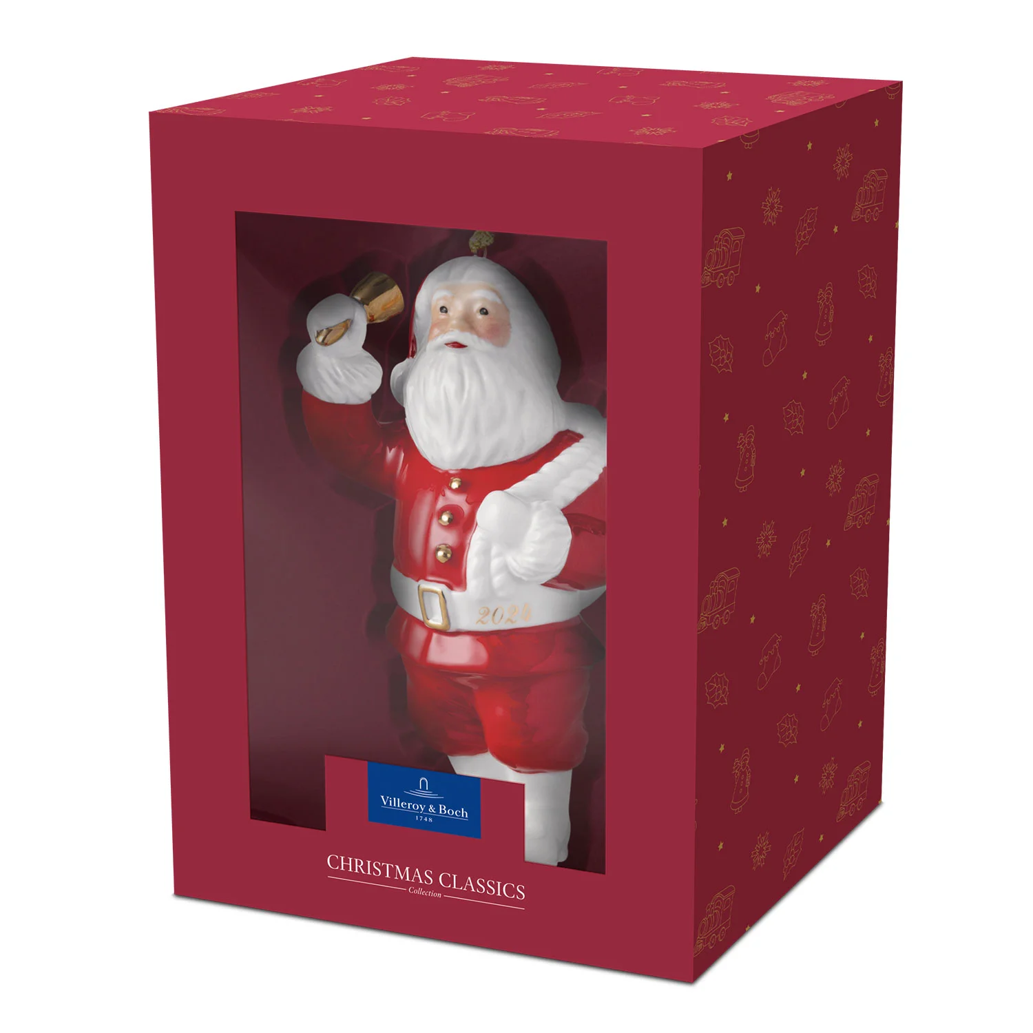 Christmas Classics Украшение "Дед Мороз" 10 см