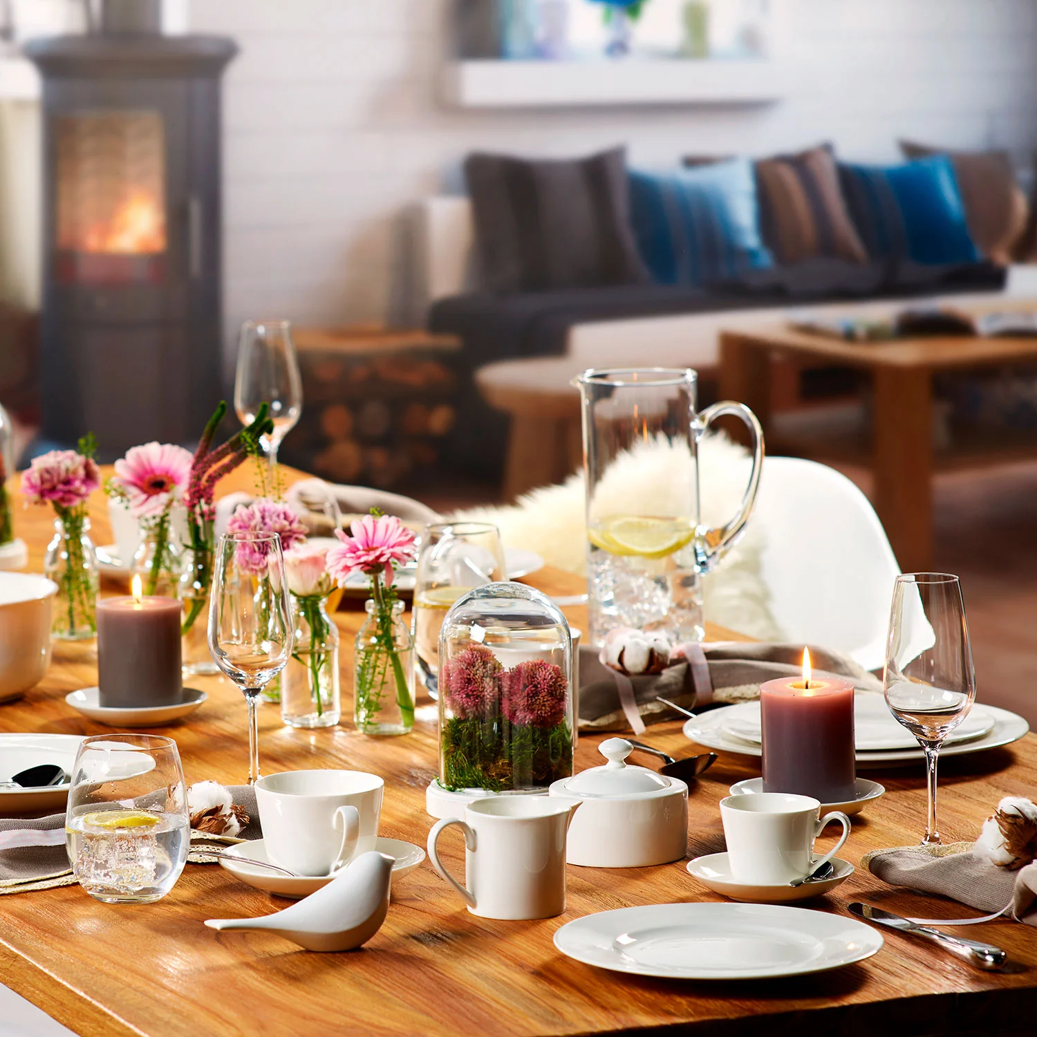 Twist White Плоская тарелка 27 см