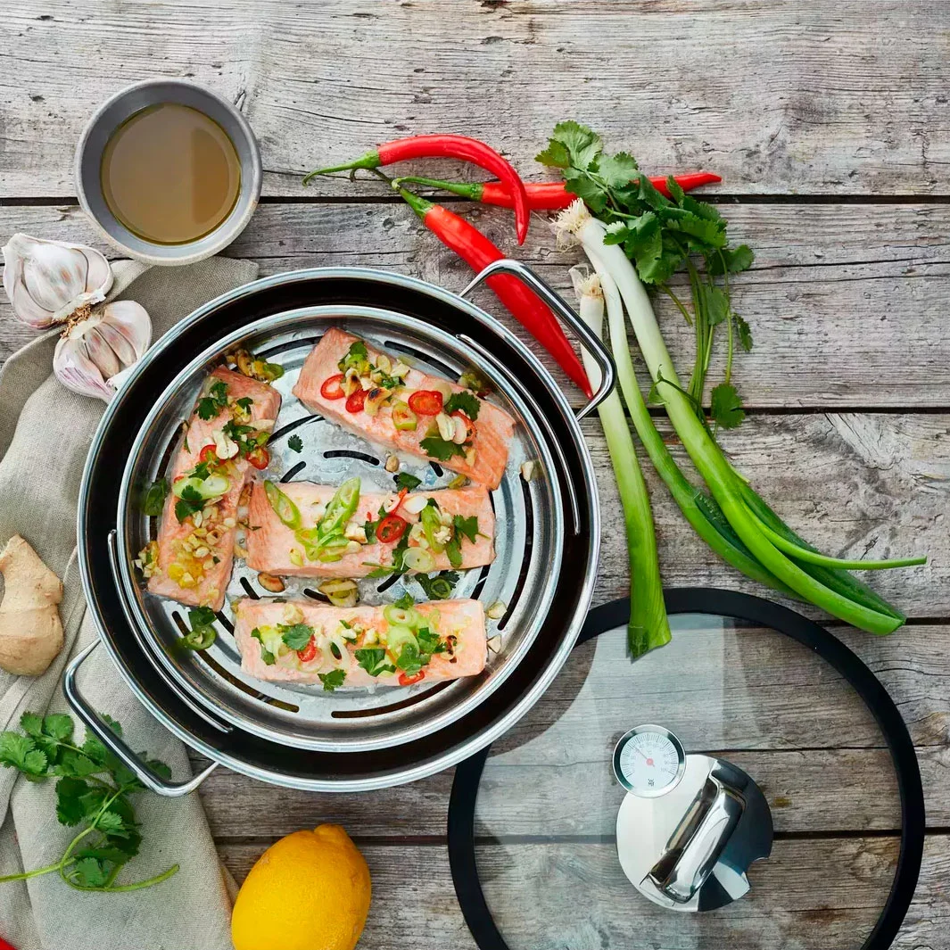 WMF Vitalis Пароварка с крышкой 28 см