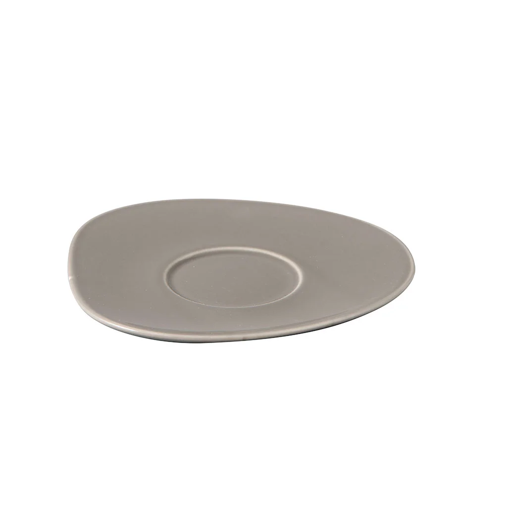 Organic Taupe Блюдце к кофейной чашке 17.5х16х2 см