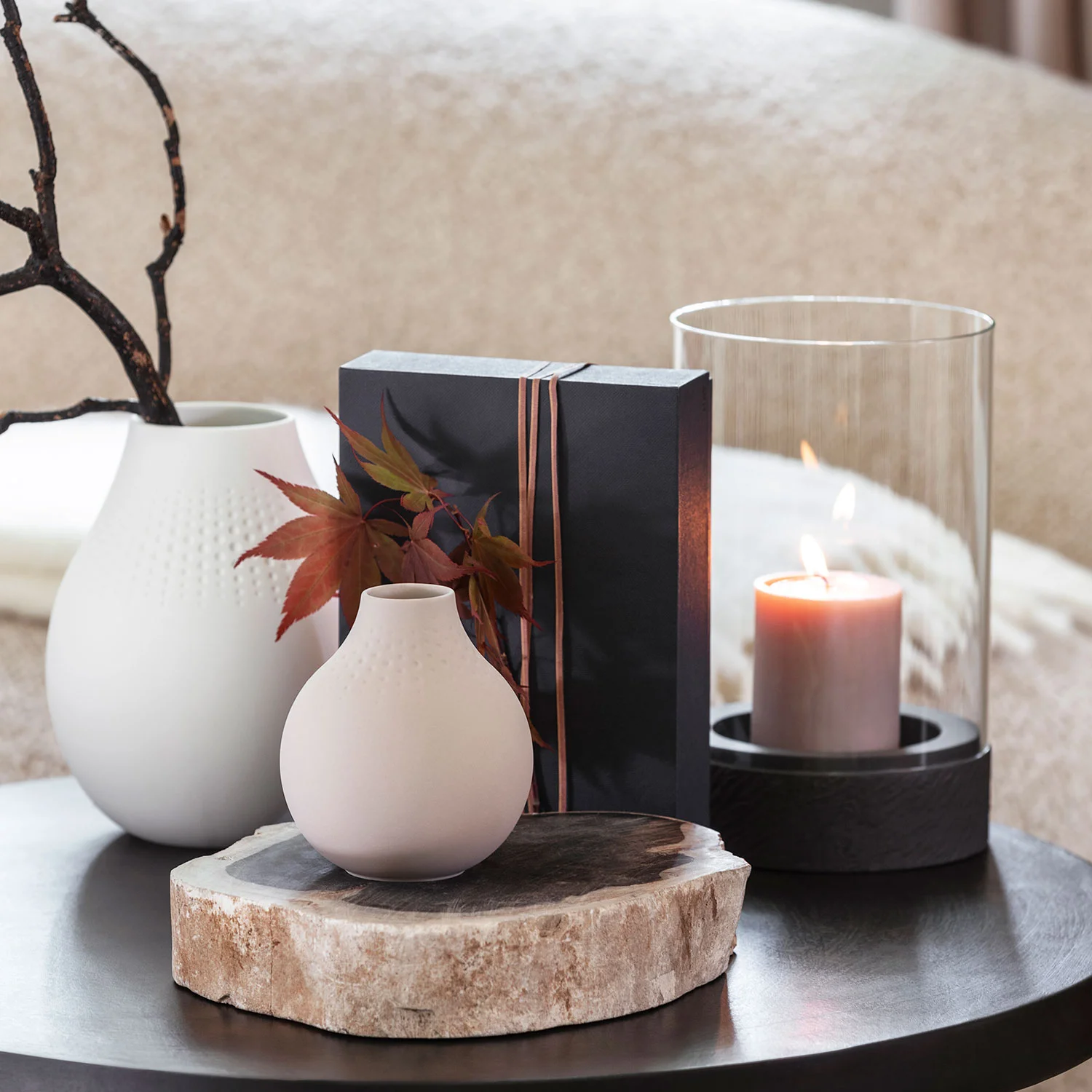 Manufacture Collier beige Ваза 12 см