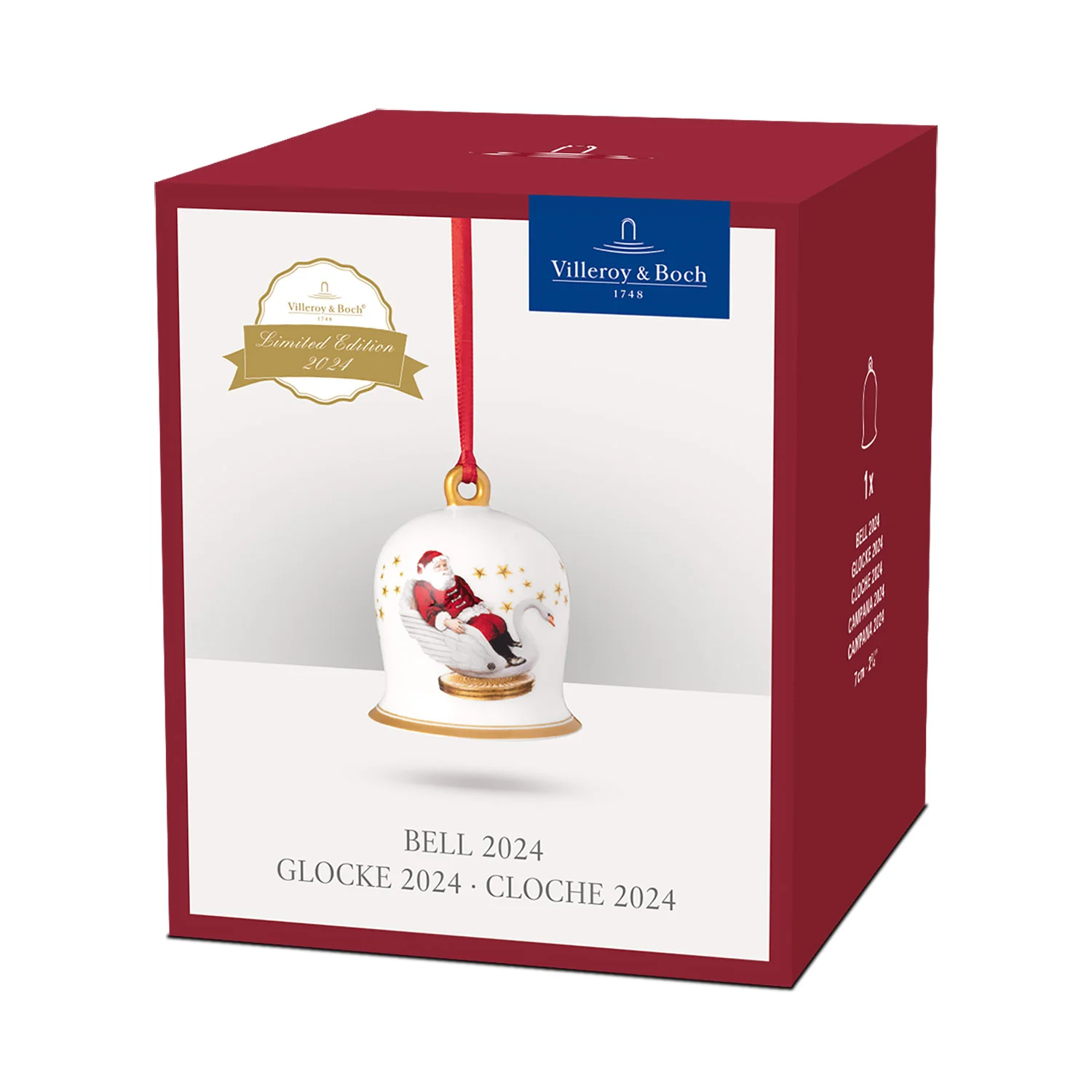 Annual Christmas Edition 2024 Украшение "Колокольчик" 7 см