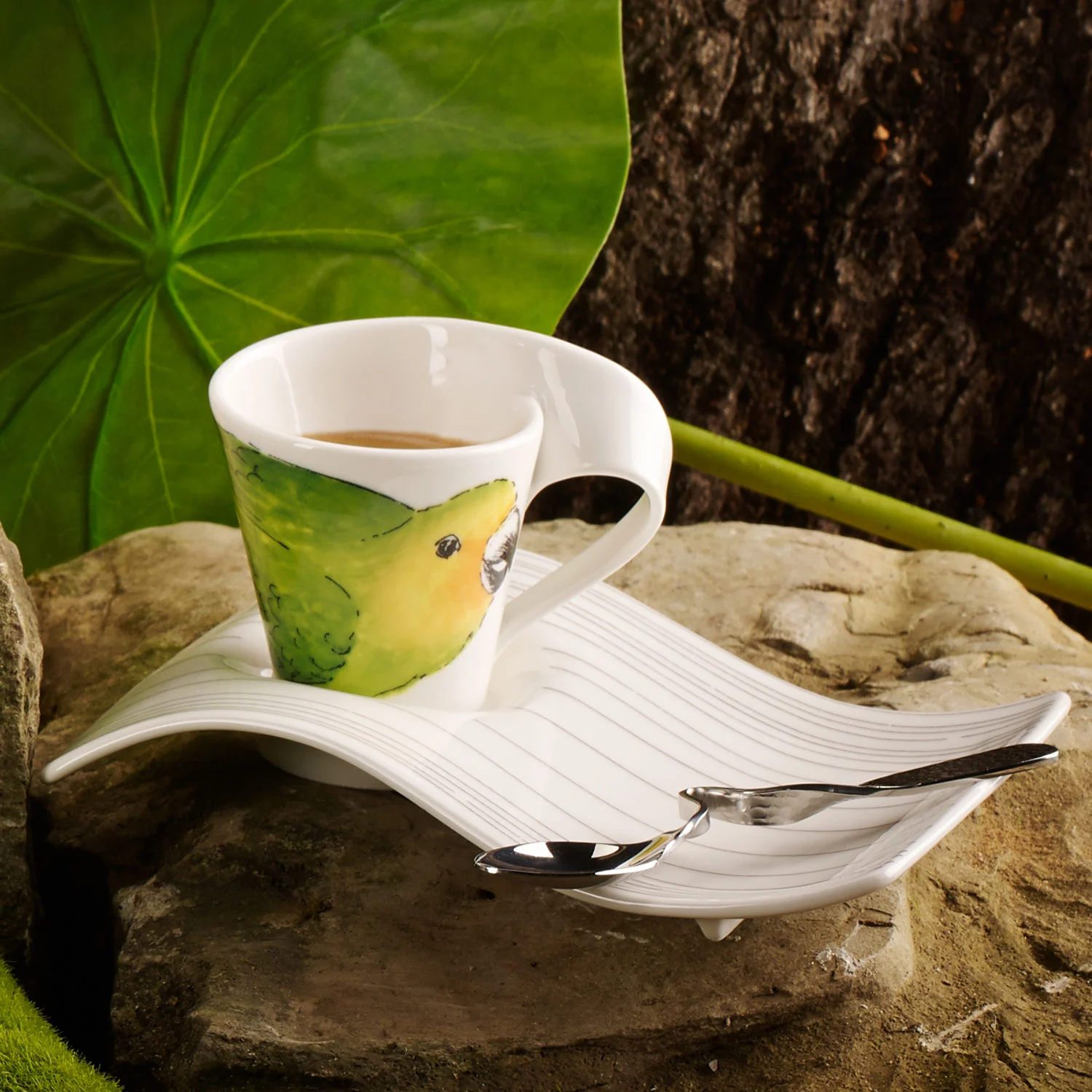 NewWave Caffe Animals Блюдце к чашке для эспрессо 17 см
