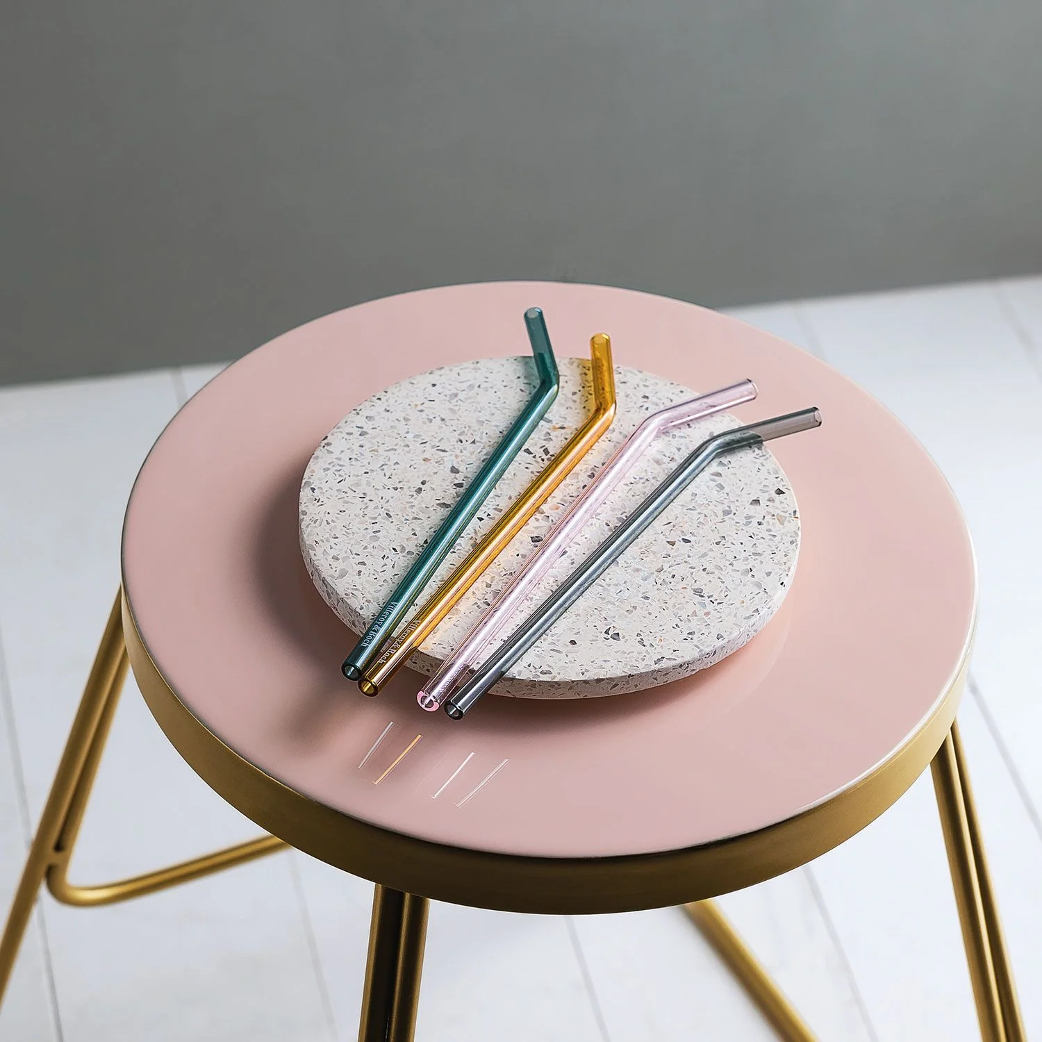 Artesano Hot - Cold Beverages Трубочки для напитков стеклянные, 4 шт