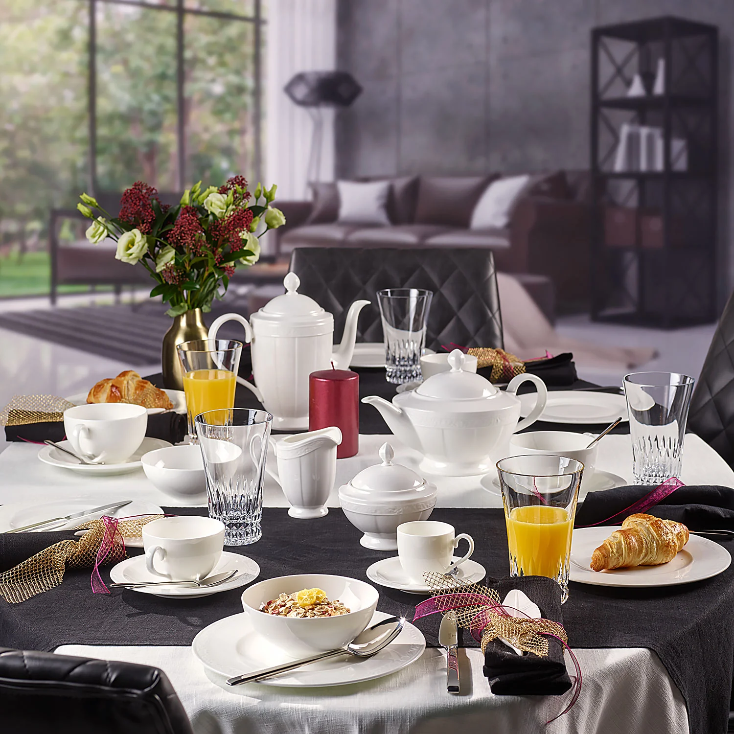 White Pearl Сахарница на 6 персон, 350 мл