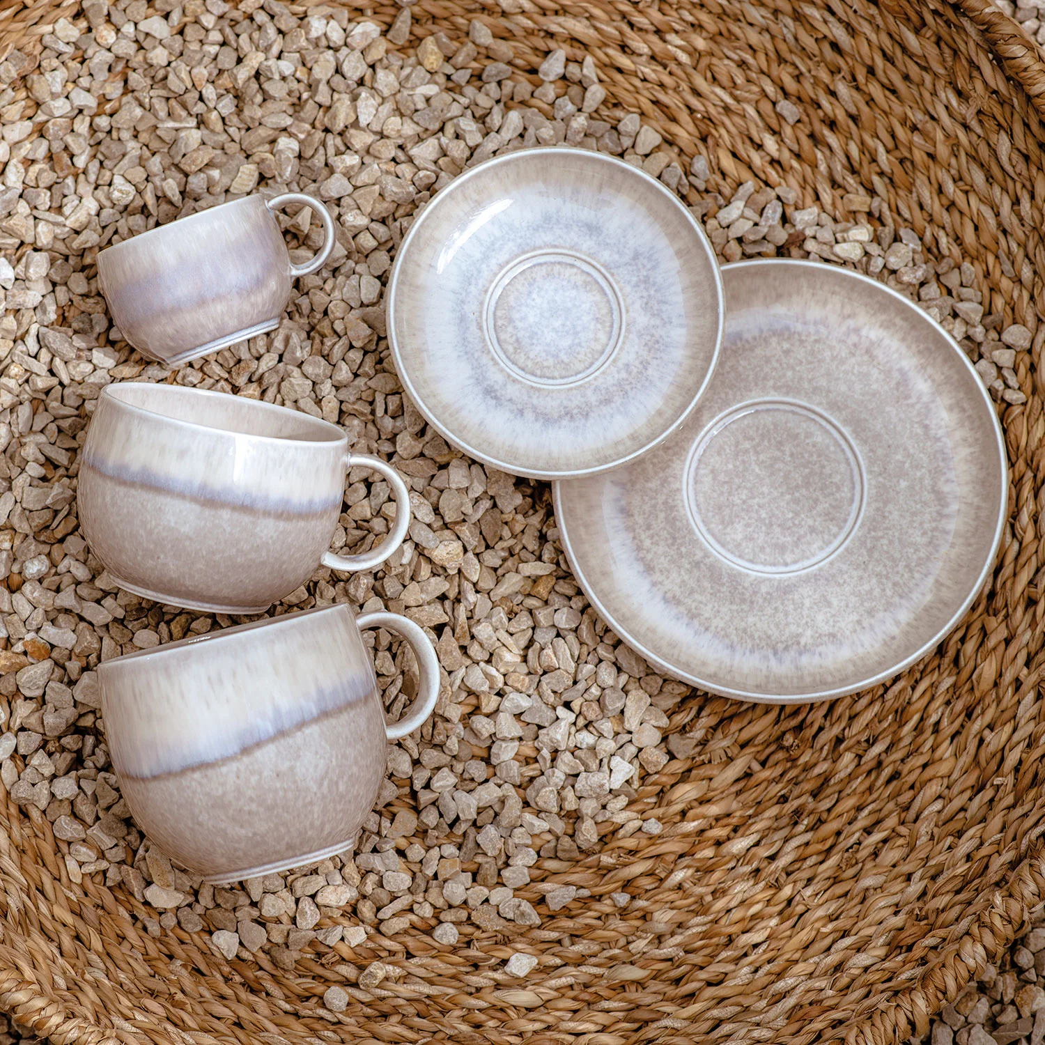 Perlemor Sand Блюдце к кофейной чашке 16 см