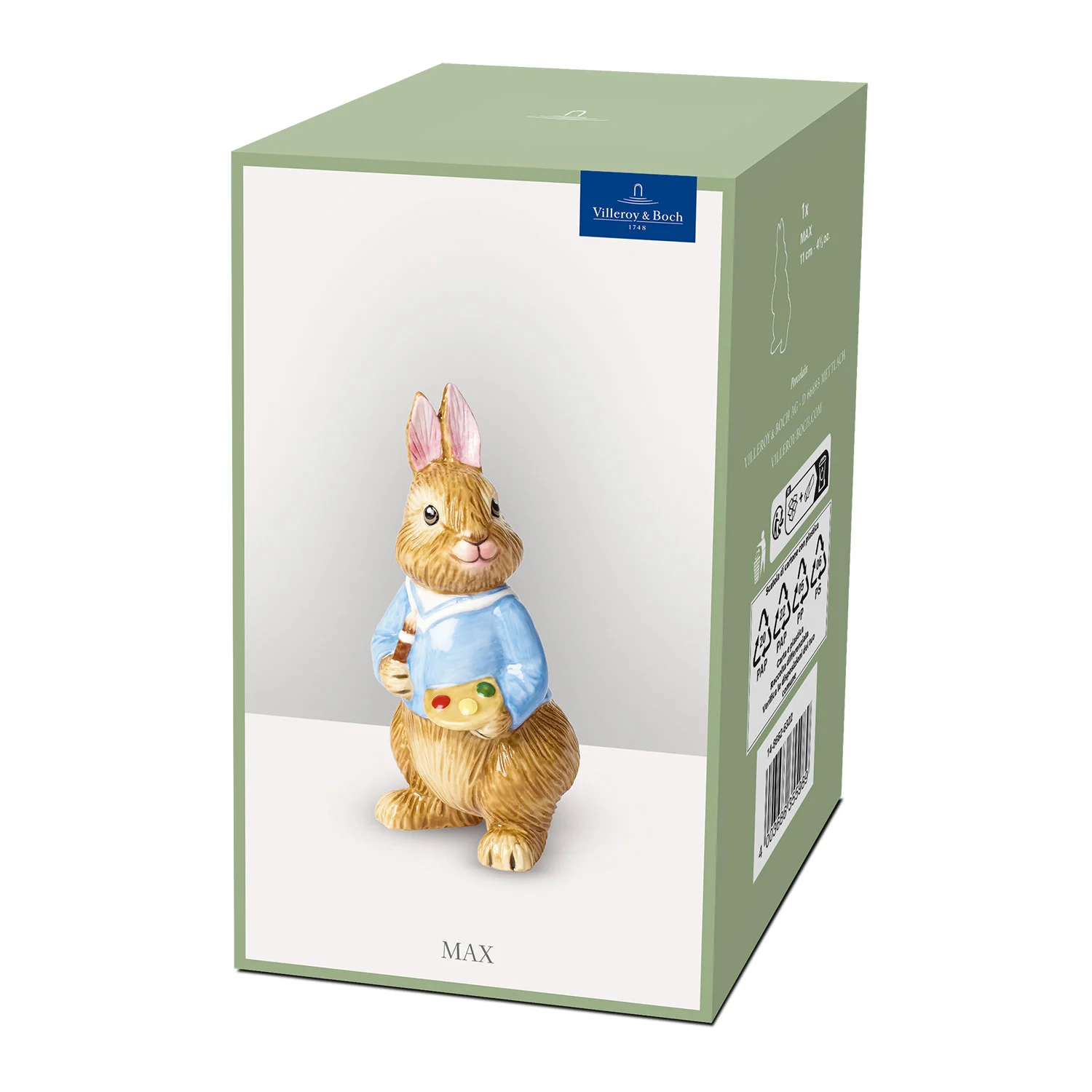 Bunny Tales Декоративная фигурка "Кролик Макс" 11 см