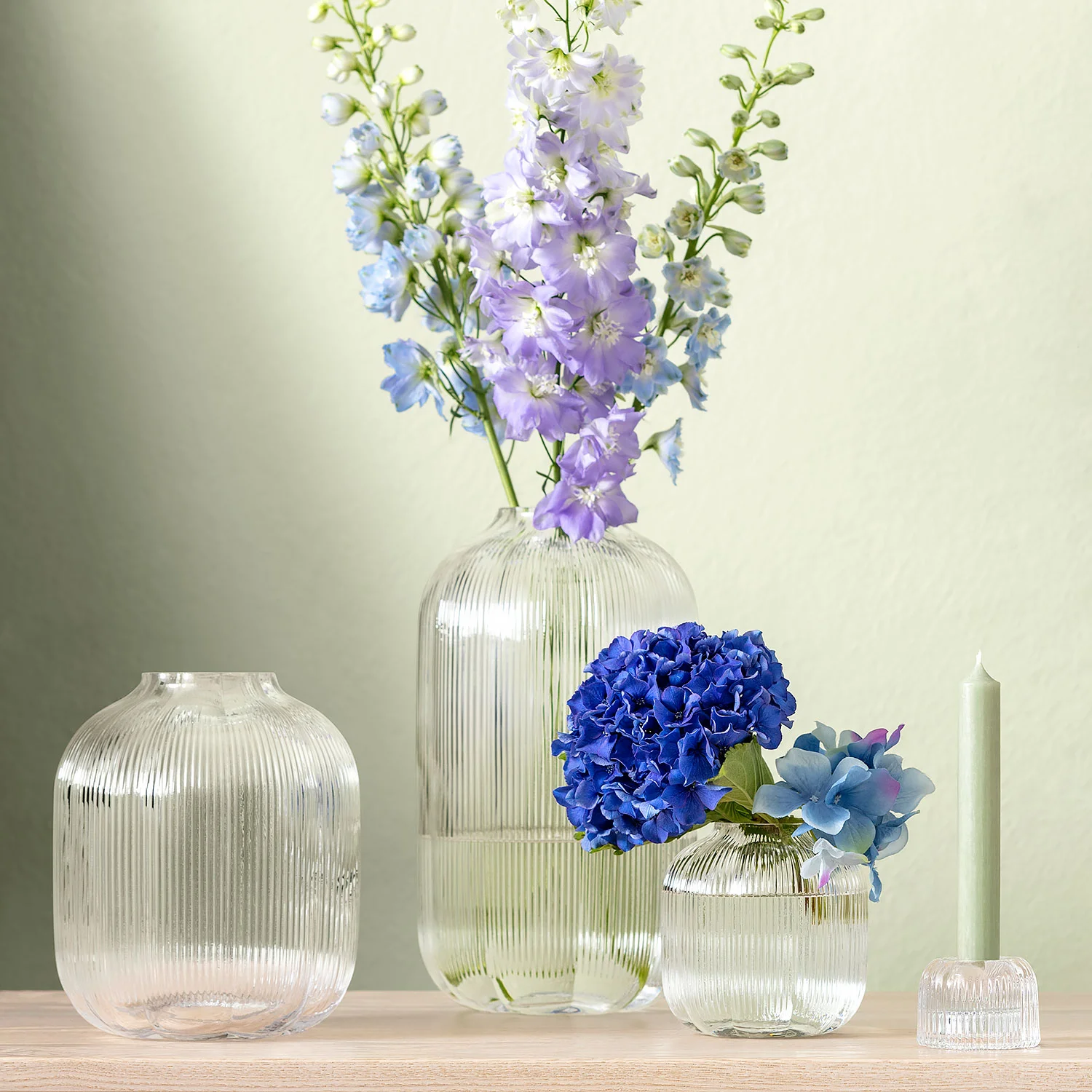 Fleur Glass Ваза 19 см