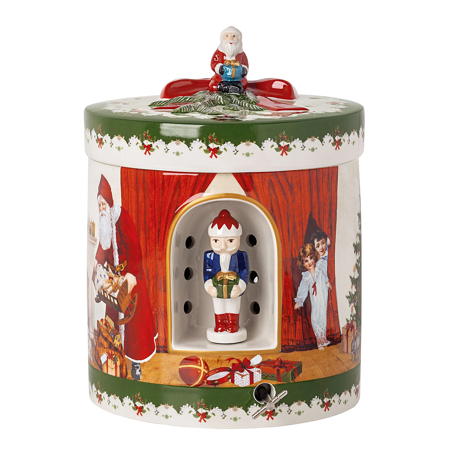 Christmas Toy's Музыкальная шкатулка "Дед Мороз приносит подарки"