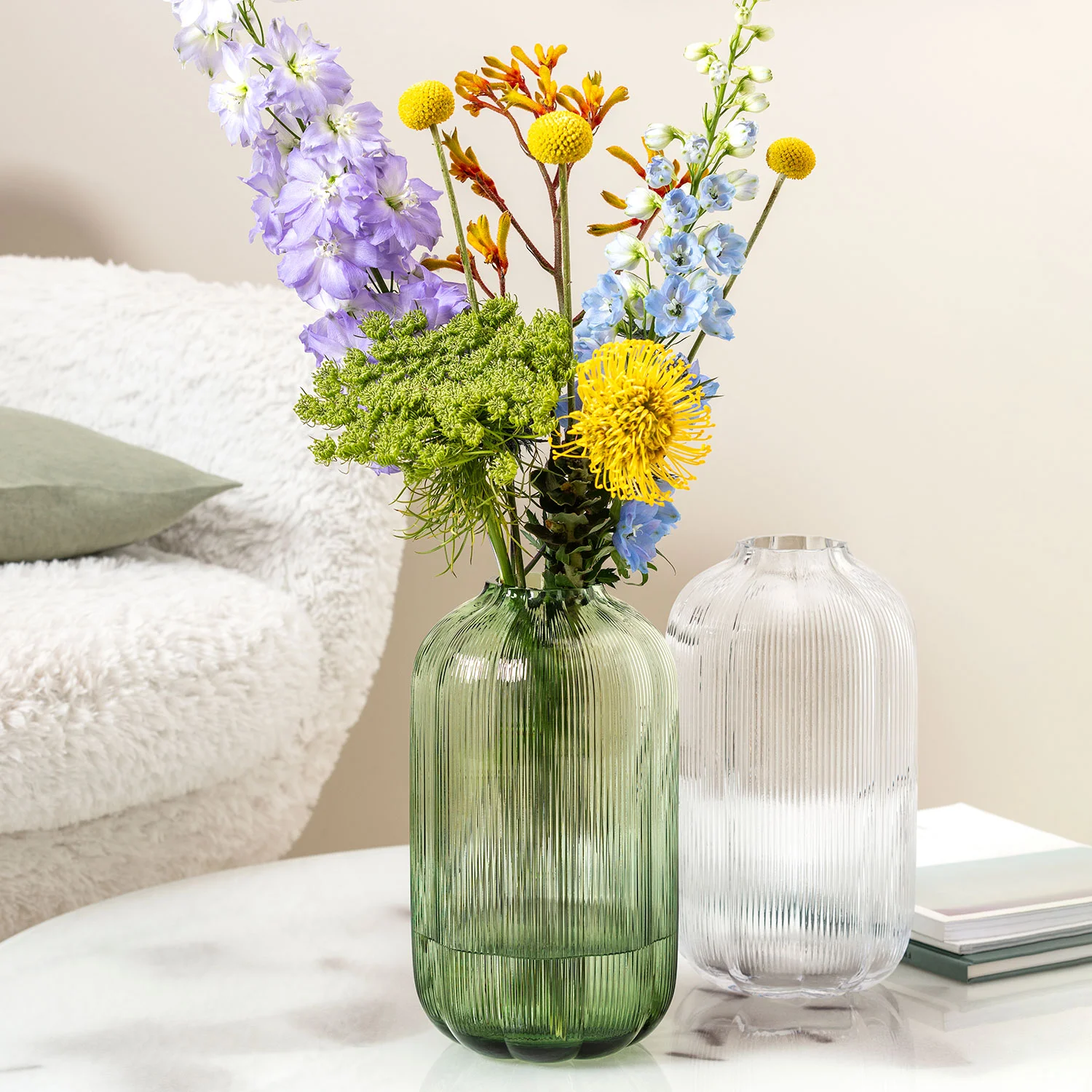 Fleur Glass Ваза 28 см