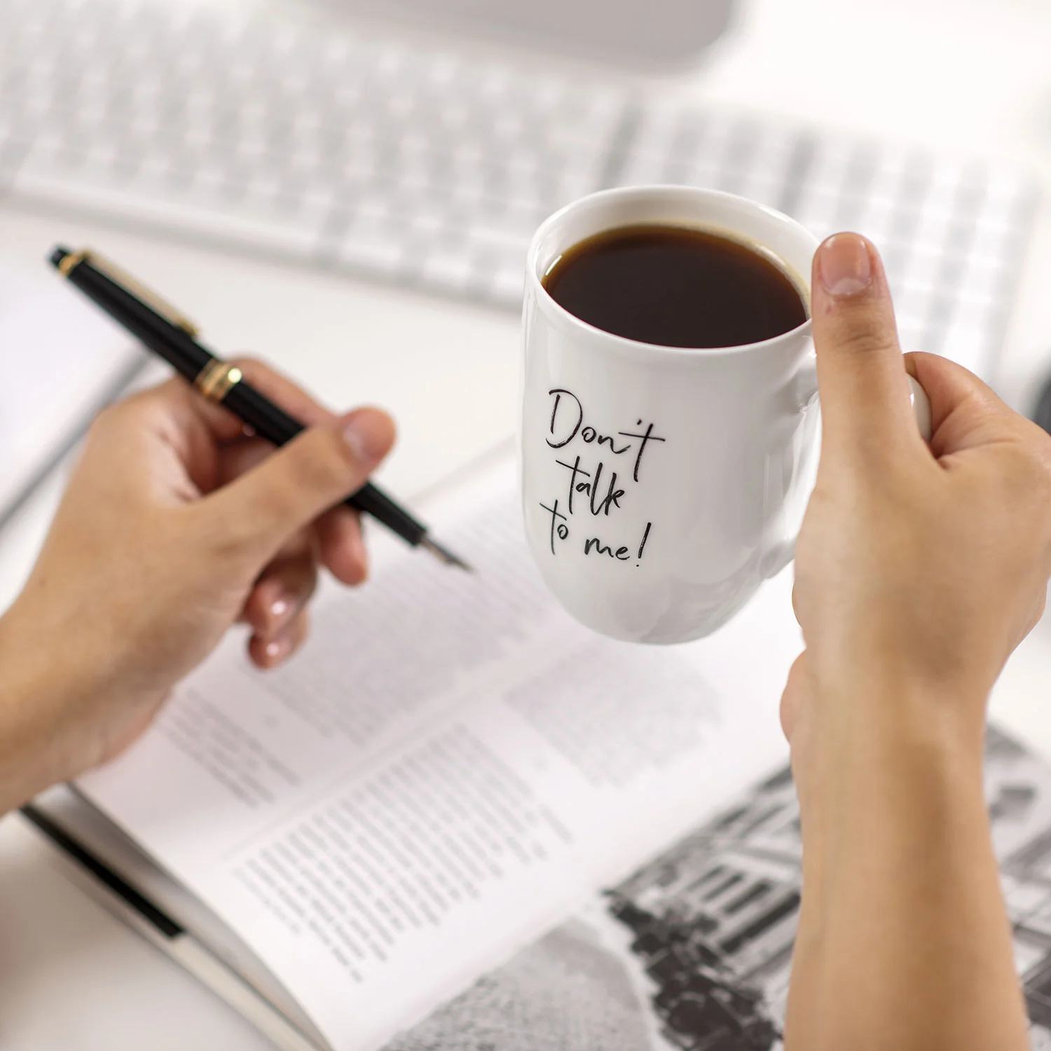 Statement Кружка "Don't talk to me" ("Не говори со мной!") 340 мл