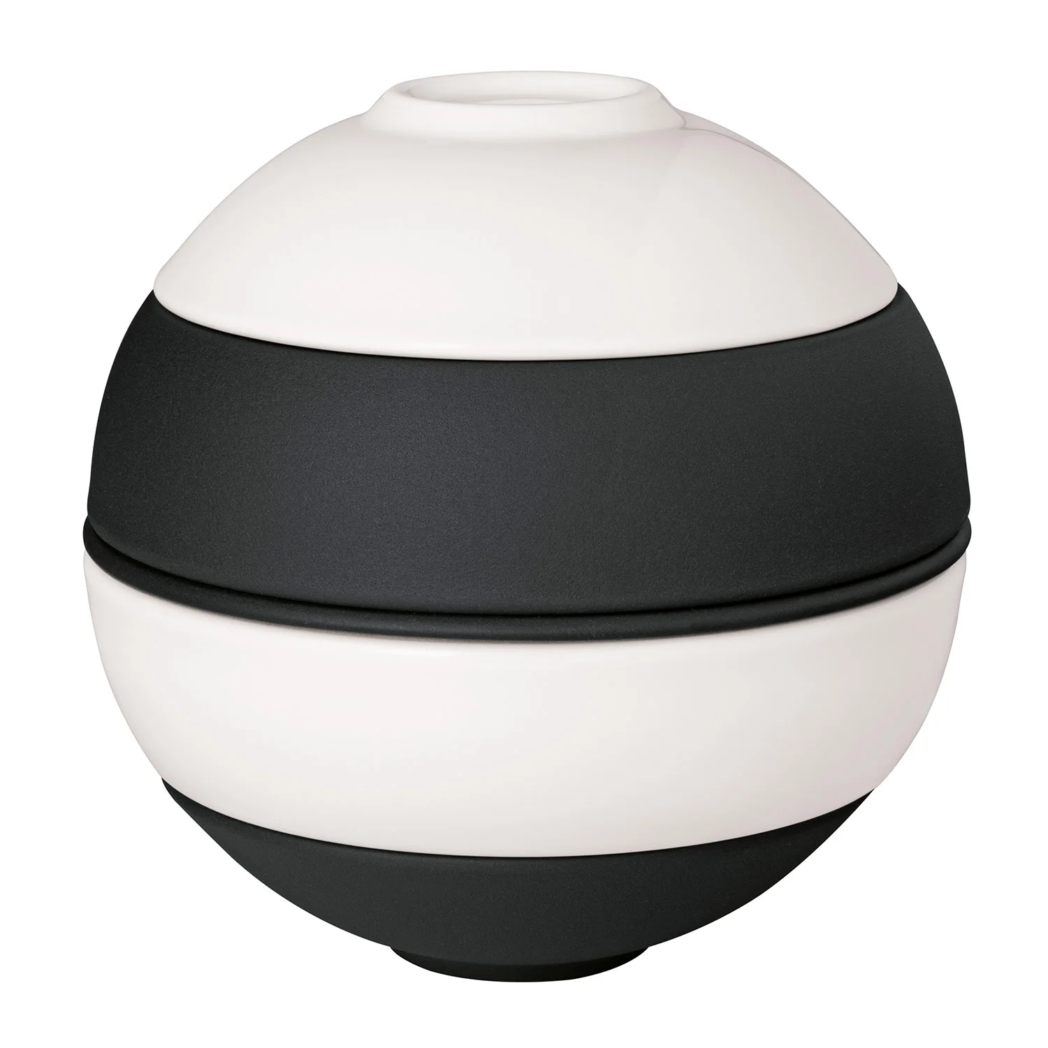 Iconic La Boule White&Black мини Набор посуды на 2 персоны, 5 предметов