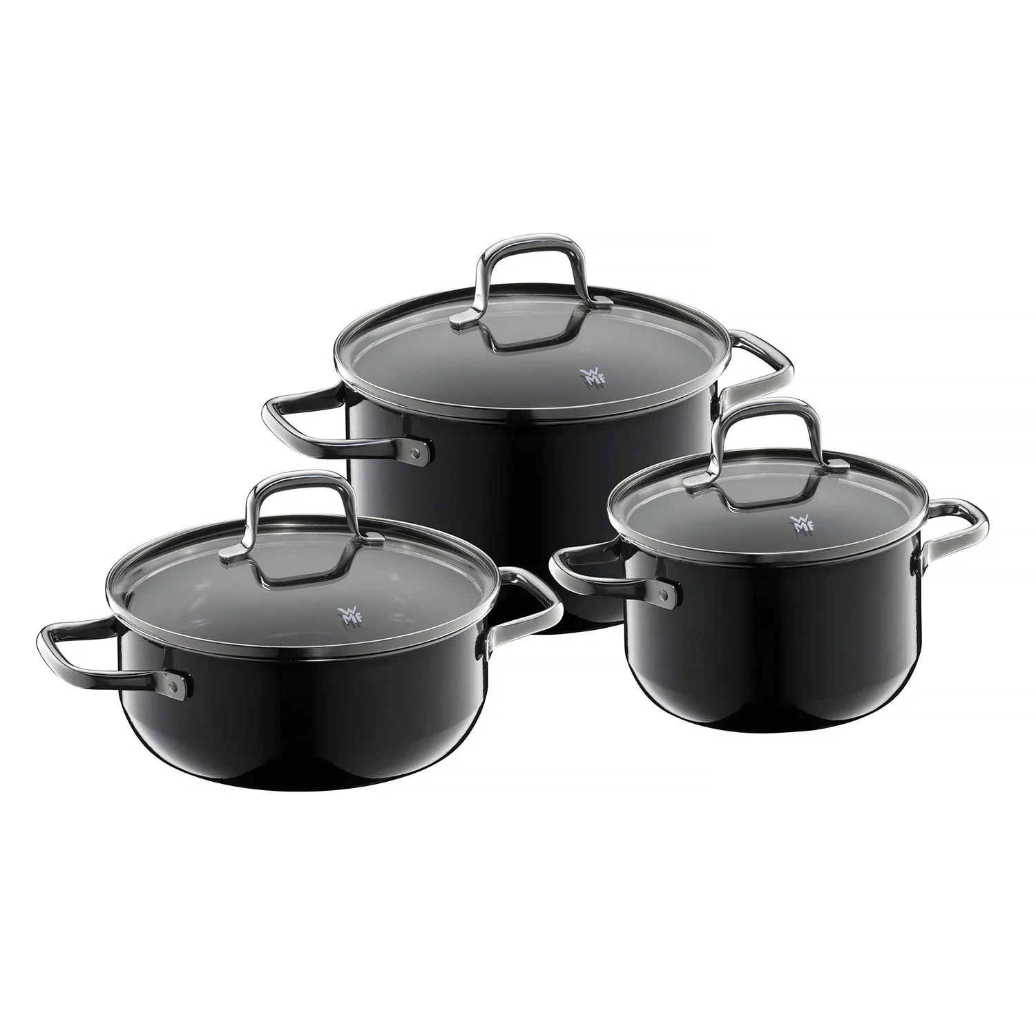 WMF Fusiontec Essential Набор кастрюль, 3 предмета