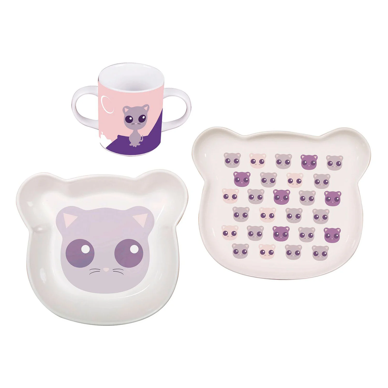 Sambonet Kids Caty Набор посуды детский, 3 предмета