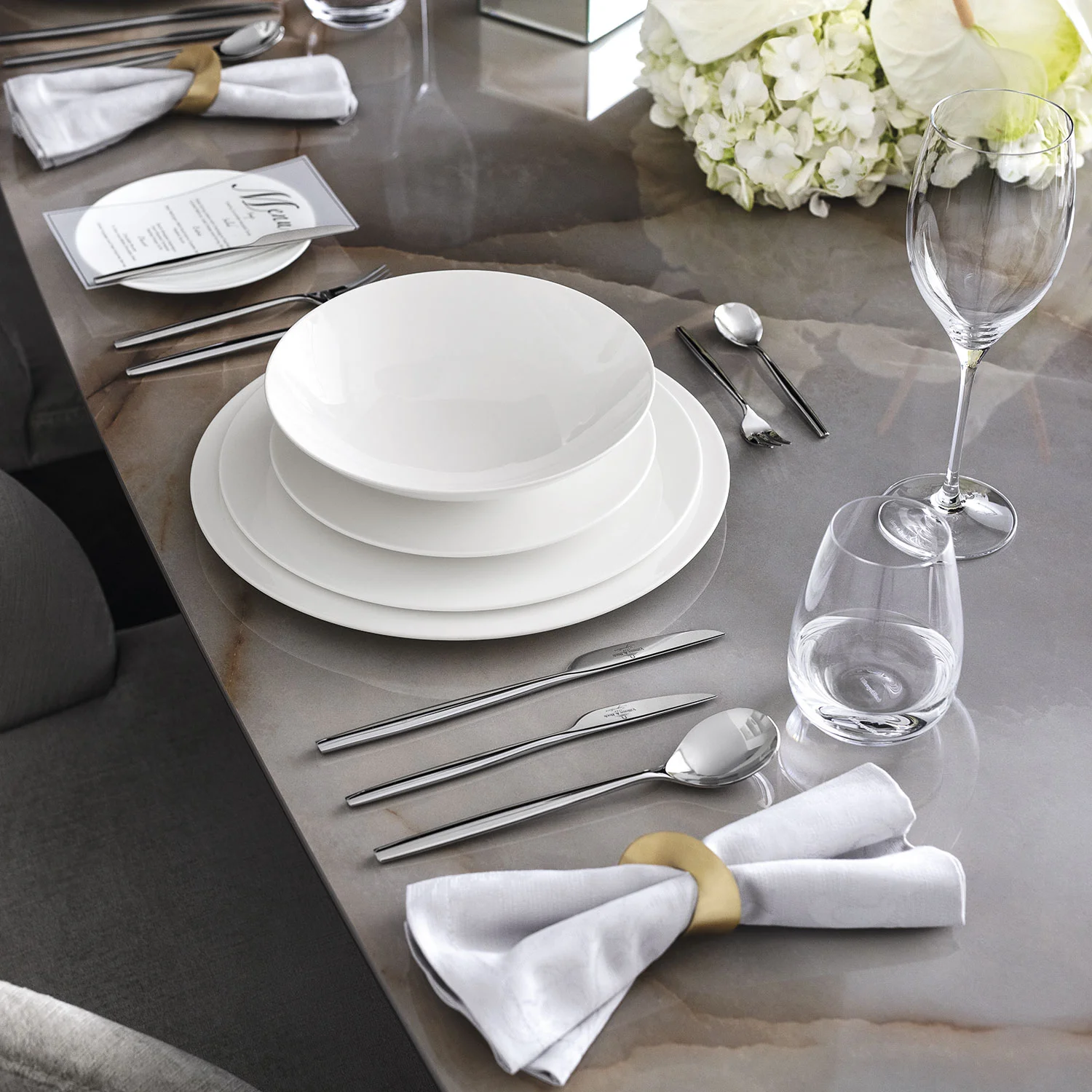 MetroChic Blanc Салатная тарелка 22 см