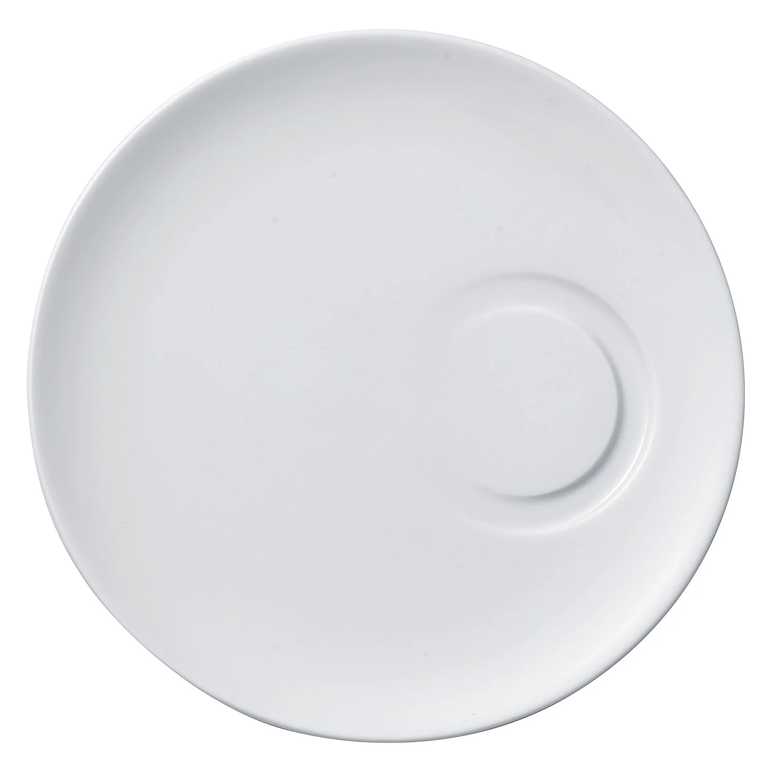 MetroChic Blanc Блюдце к чашке для эспрессо 14 см - v-b.ru