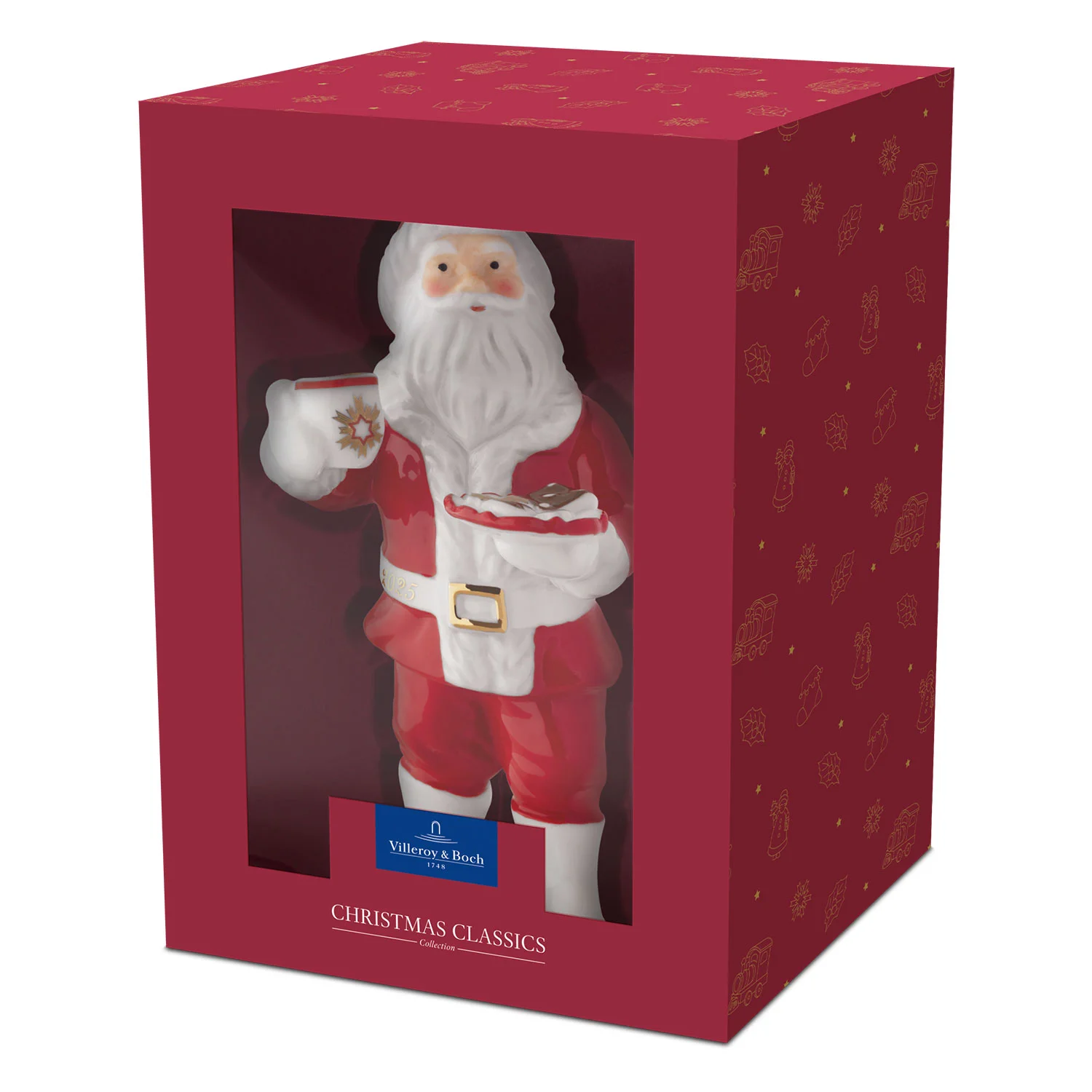 Christmas Classics 2025 Украшение "Санта" 11 см