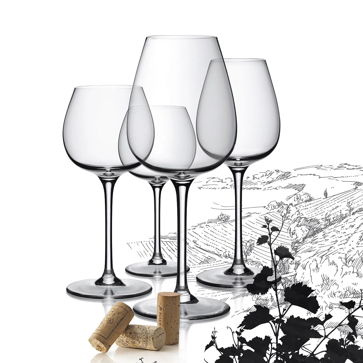 Purismo Wine Бокал для белого вина 390 мл