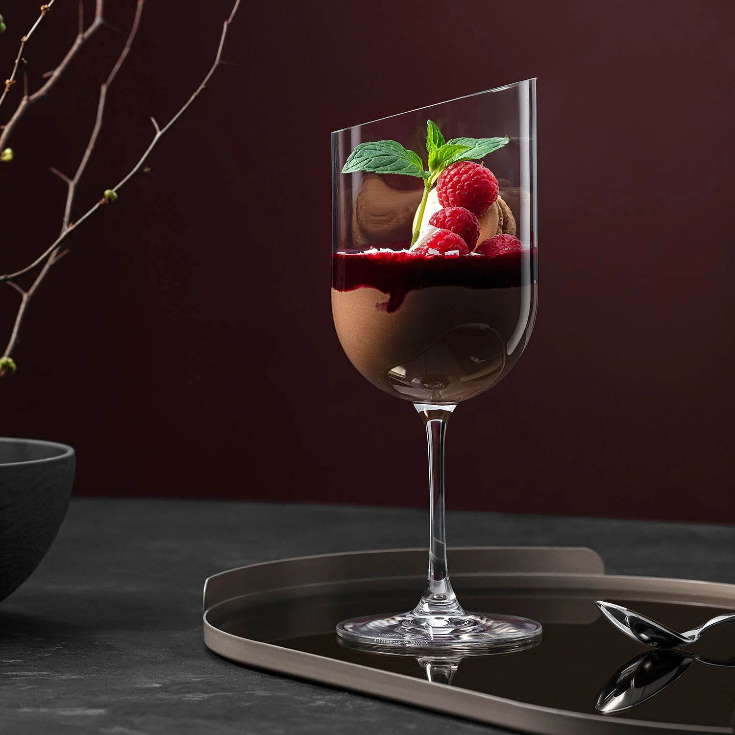NewMoon glass Набор бокалов для красного вина 410 мл, 4 шт.