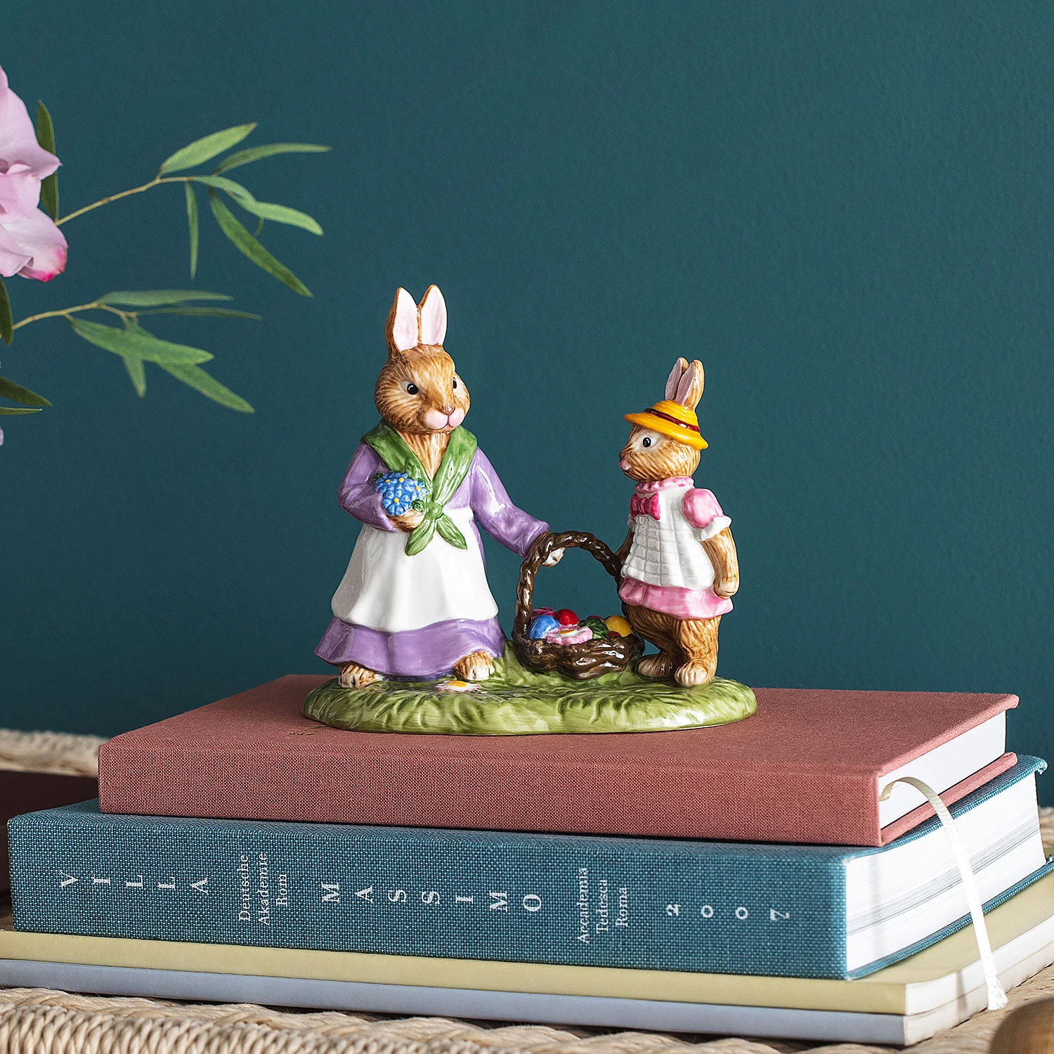 Bunny Tales Декоративная фигурка "Цветочная поляна" 8.4 см