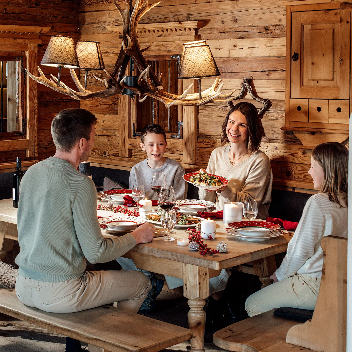 Toy's Delight Плоская тарелка красная 29 см