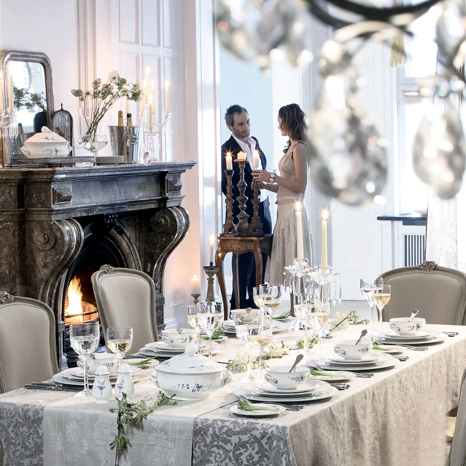 Kreuzband Septfontaines Набор столовых приборов на 6 персон, 24 предмета