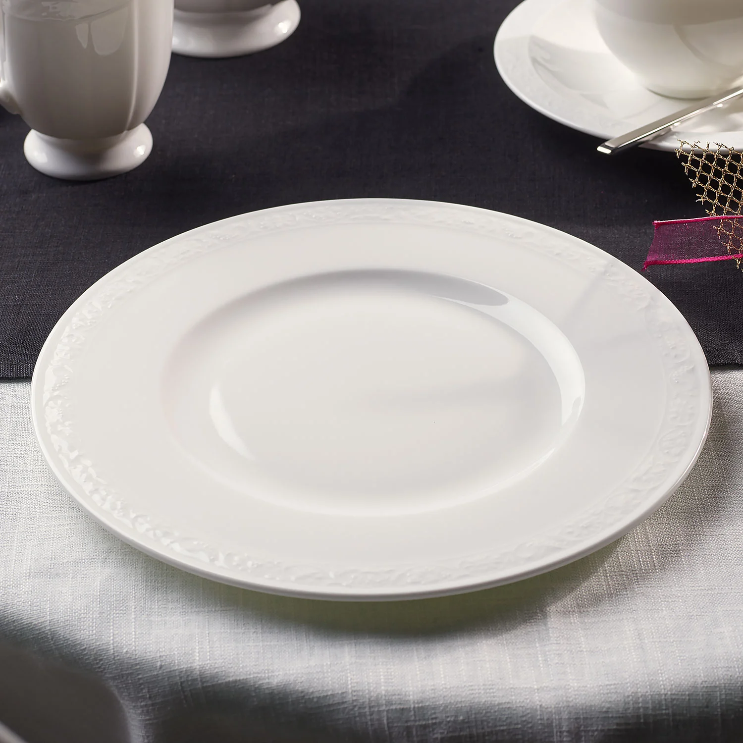 White Pearl Салатная тарелка 22 см