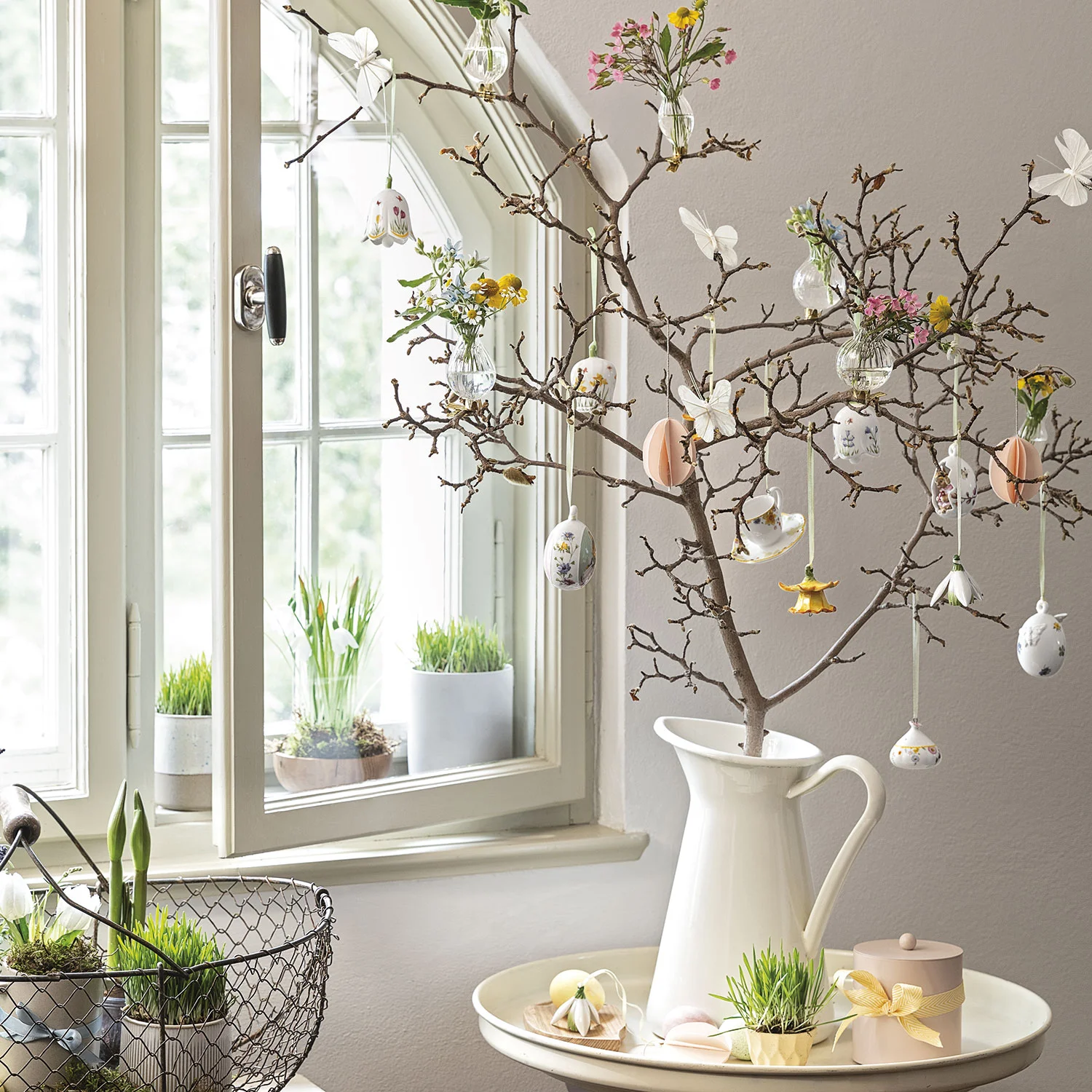 New Flower Bells Подвеска фарфоровая "Колокольчик" 6 см