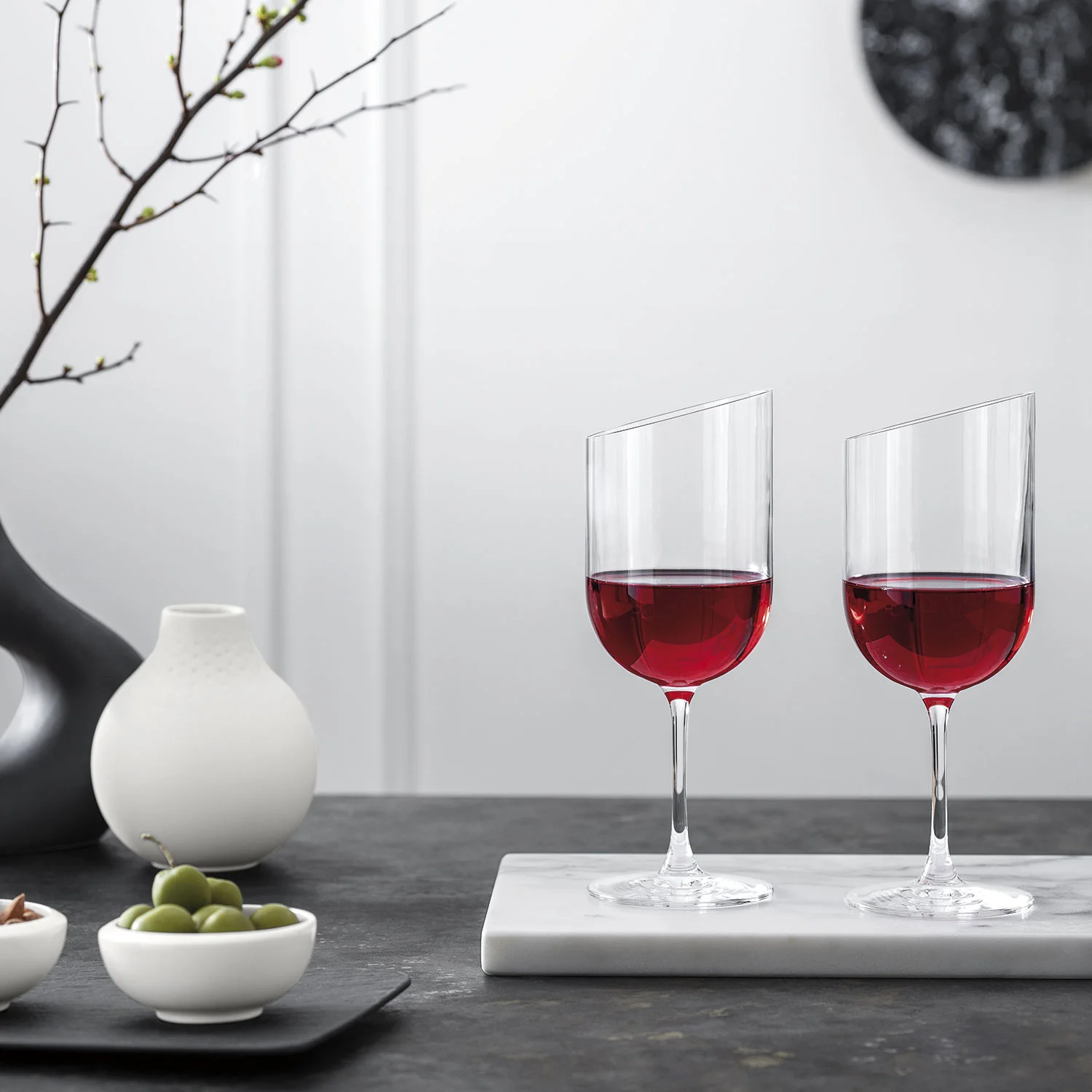 NewMoon glass Набор бокалов для красного вина 410 мл, 4 шт.