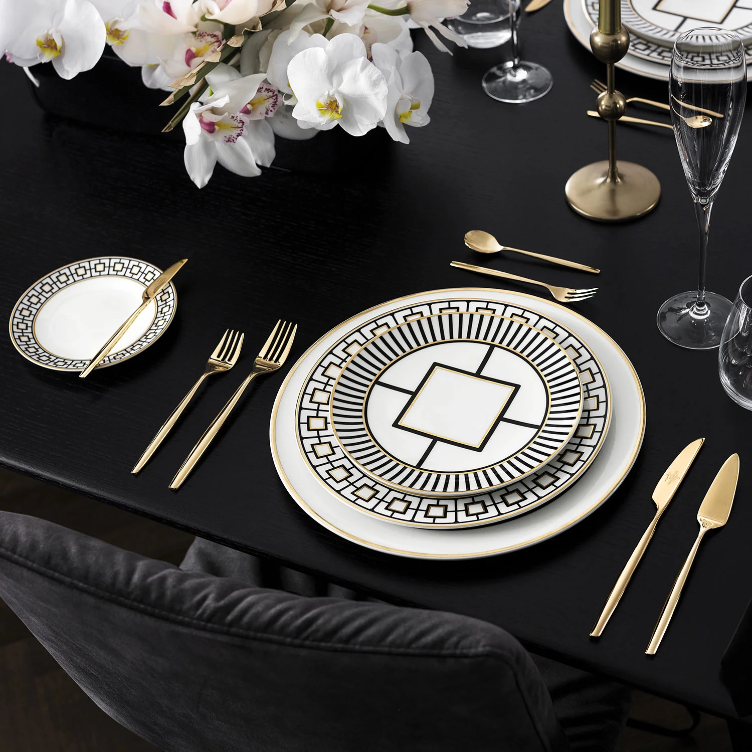 MetroChic Тарелка для торта 33 см