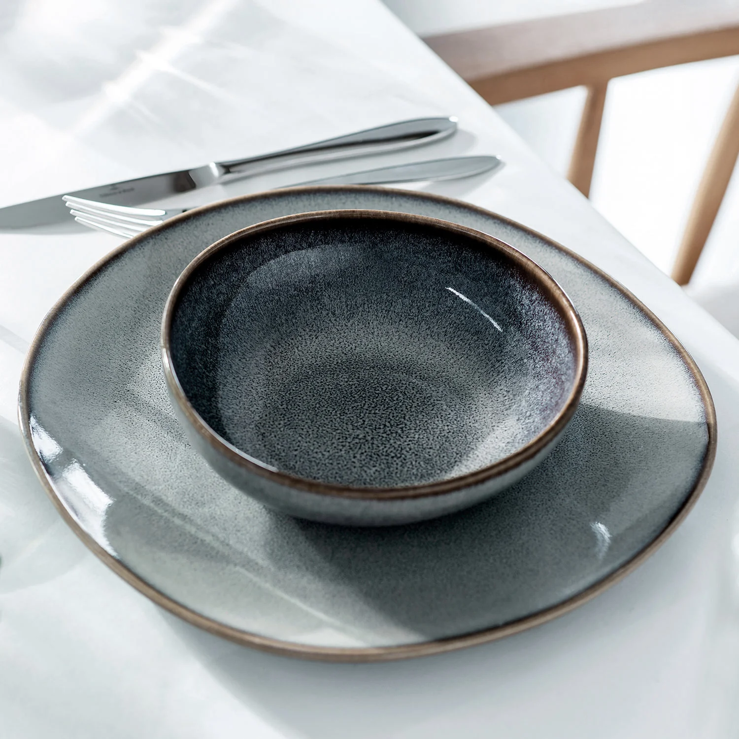 Lave Beige Плоская тарелка 28 см