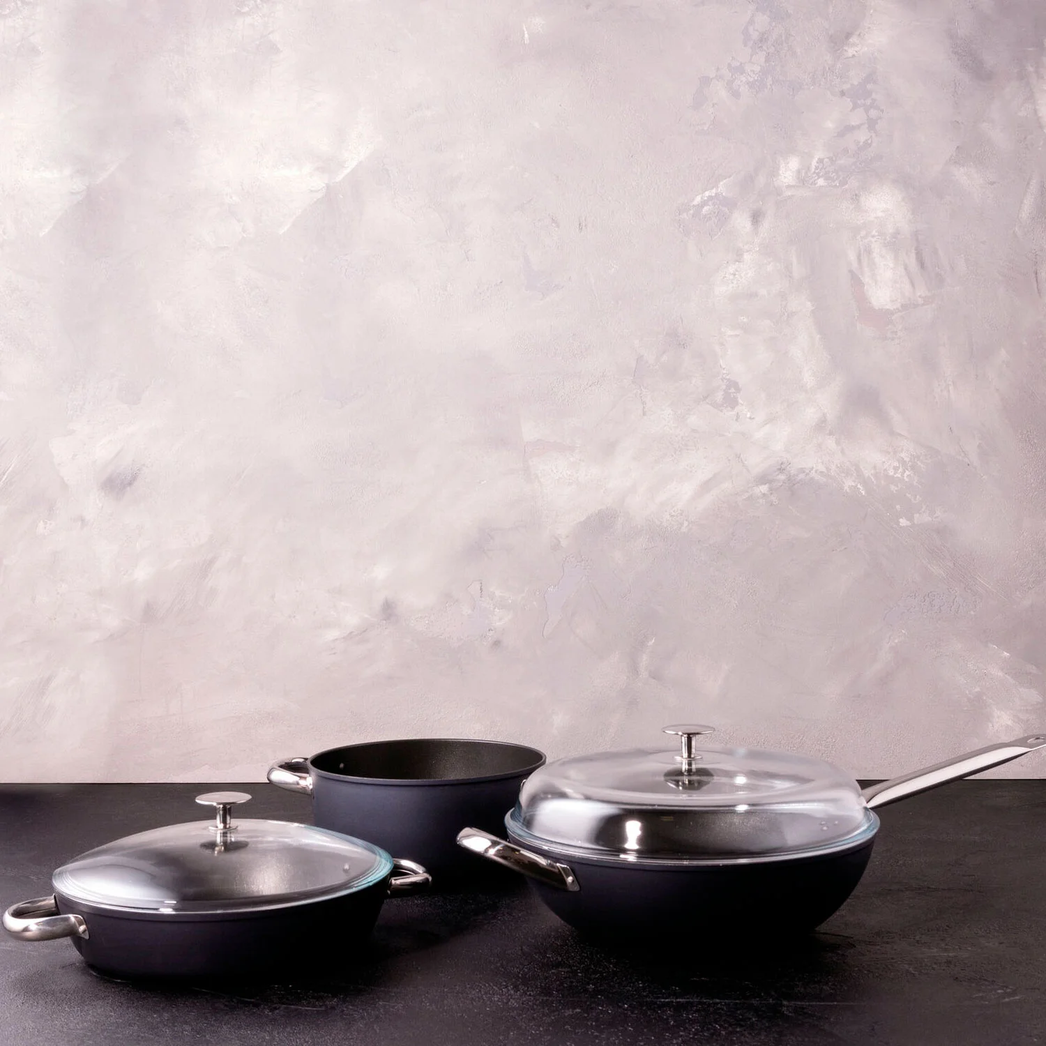 Sambonet Midnight Blue Крышка стеклянная 24 см