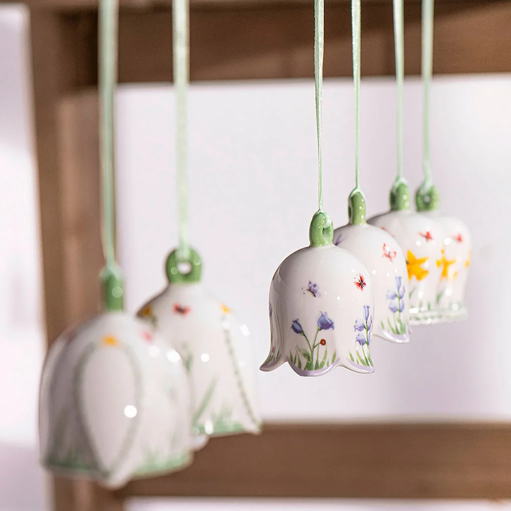 New Flower Bells Подвеска фарфоровая "Подснежник" 6.5 см