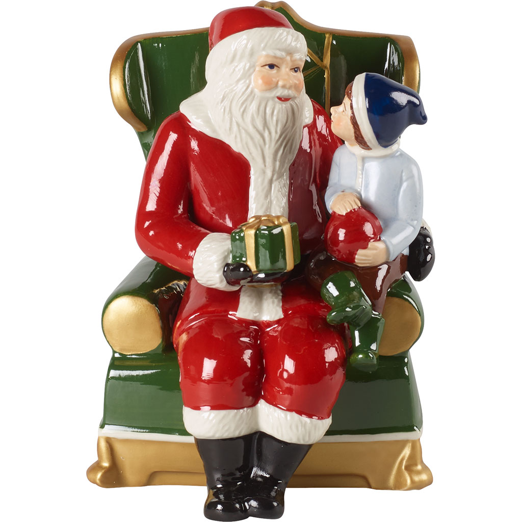 Christmas Toys Фигурка "Санта на кресле" 10x10x15 см